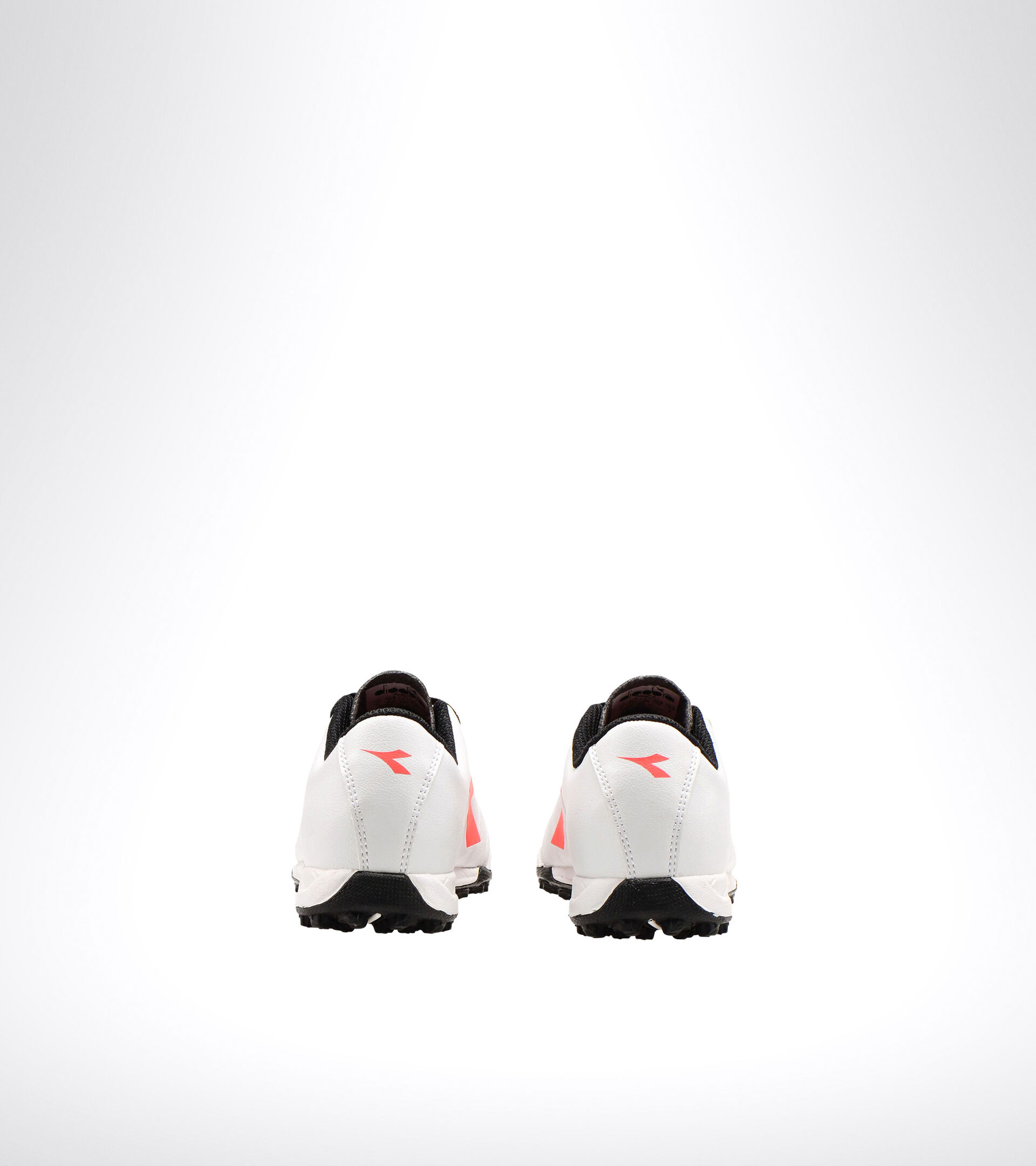 Hard ground and artificial turf football boot - Unisex kids PICHICHI 3 TF JR WHITE/BLACK/RED FLUO - Diadora