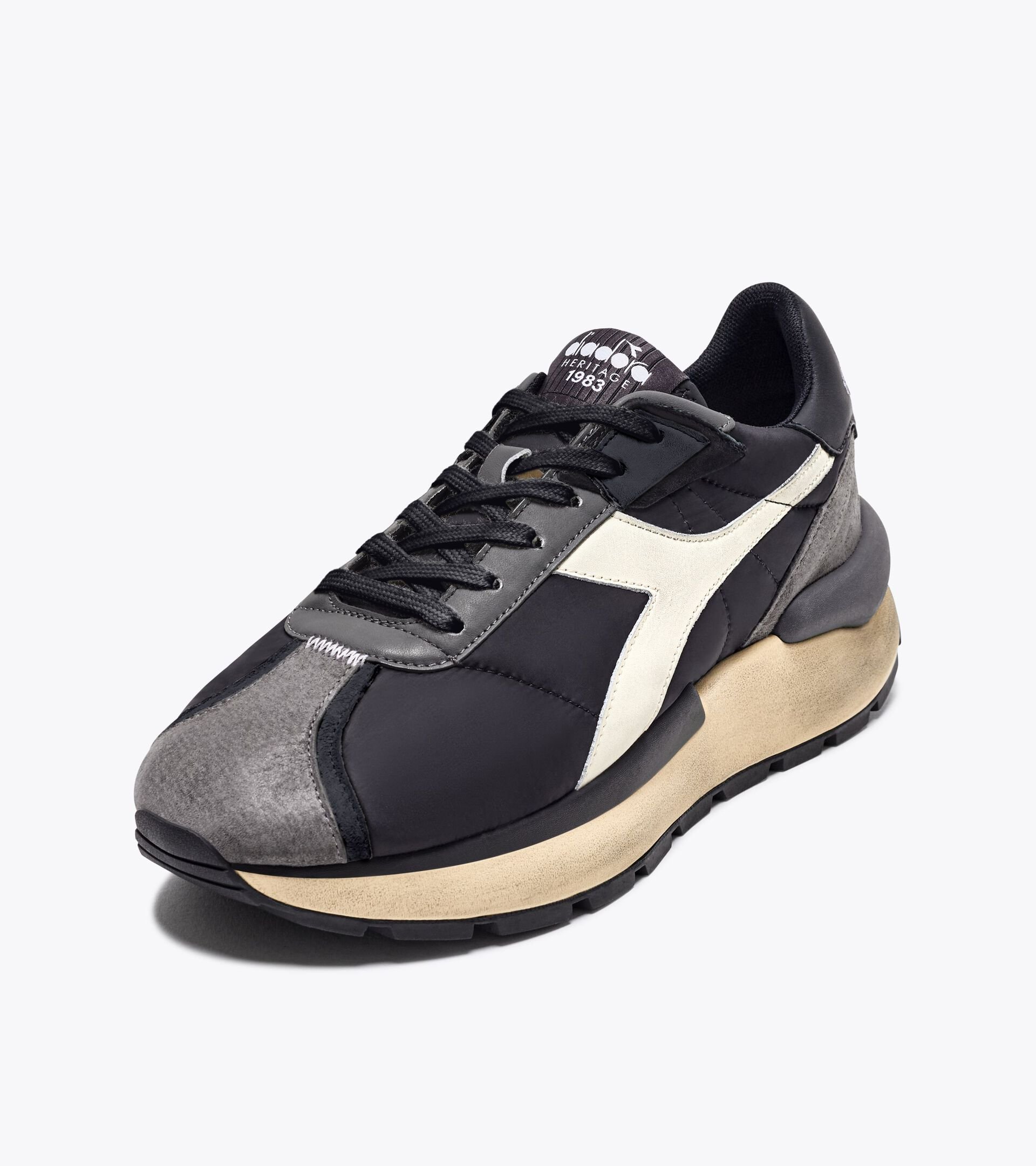 Heritage sneaker - Gender Neutral MERCURY ELITE BLACK/WHITE PRISTINE - Diadora