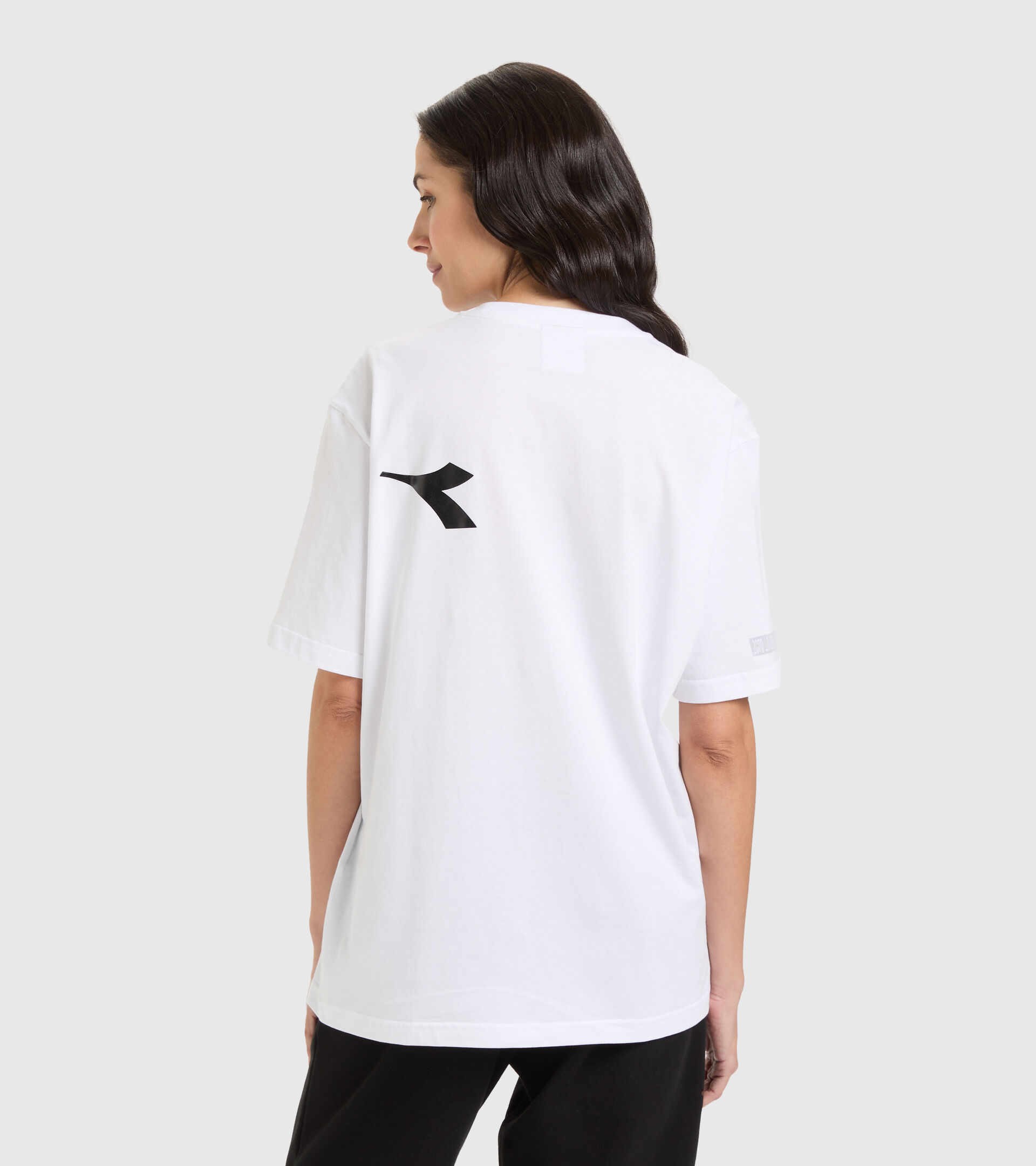 Camiseta de algodón organico - Unisex T-SHIRT SS MANIFESTO BLANCO VIVO - Diadora