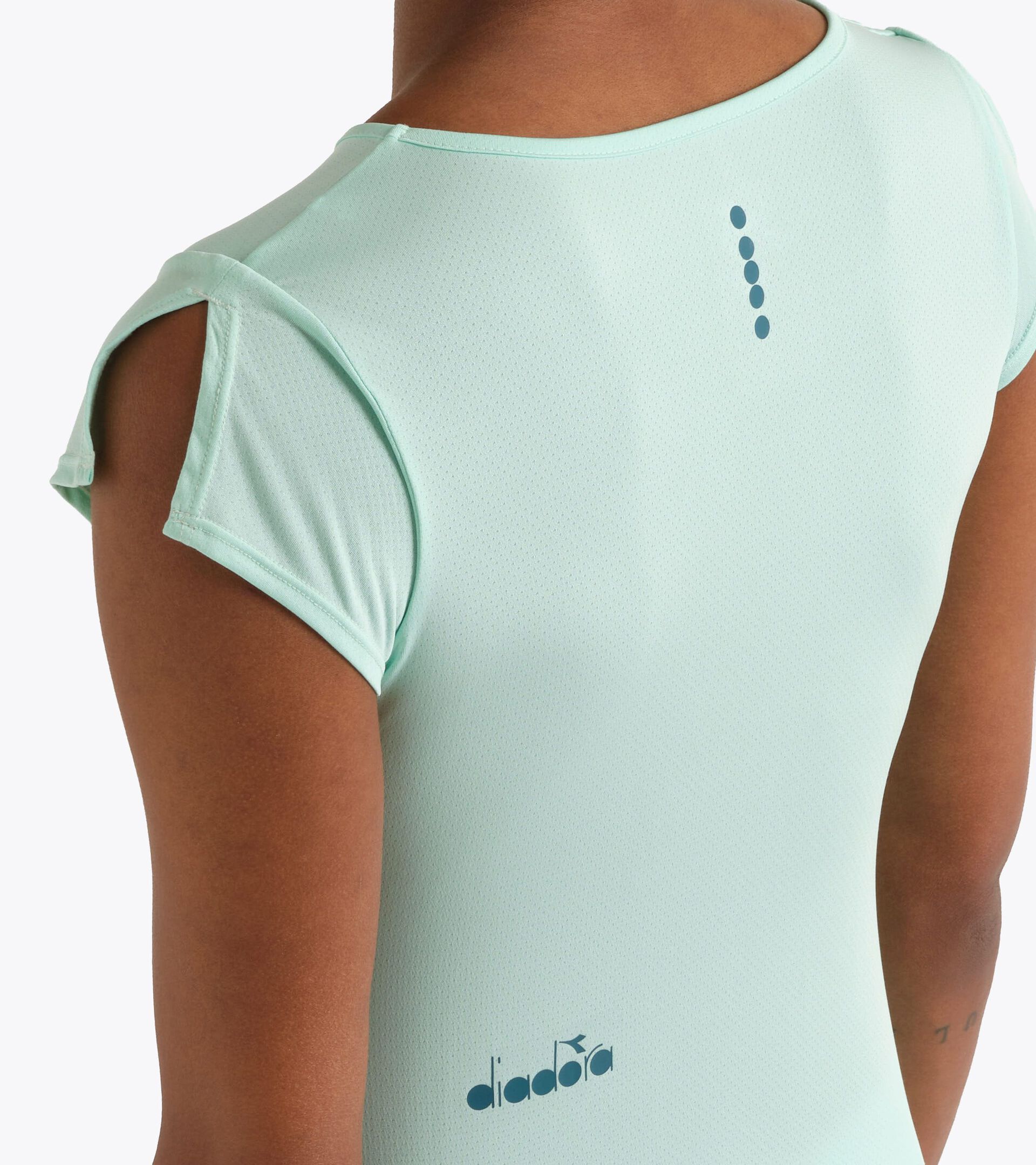 Tennis t-shirt - Women&rsquo;s
 L. SS T-SHIRT COURT BAY GREEN - Diadora