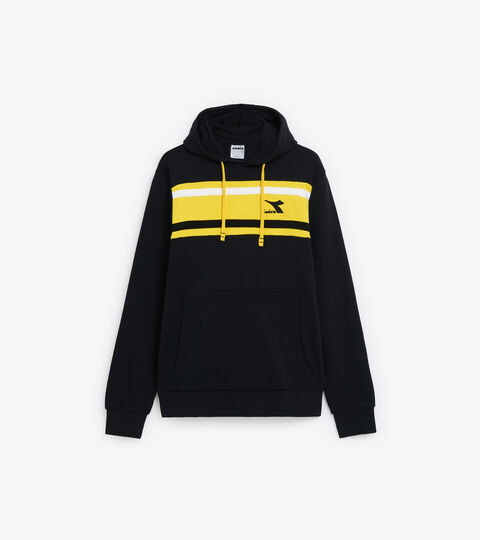 Sweat-shirt à capuche en coton - Homme HOODIE SLAM NOIR - Diadora