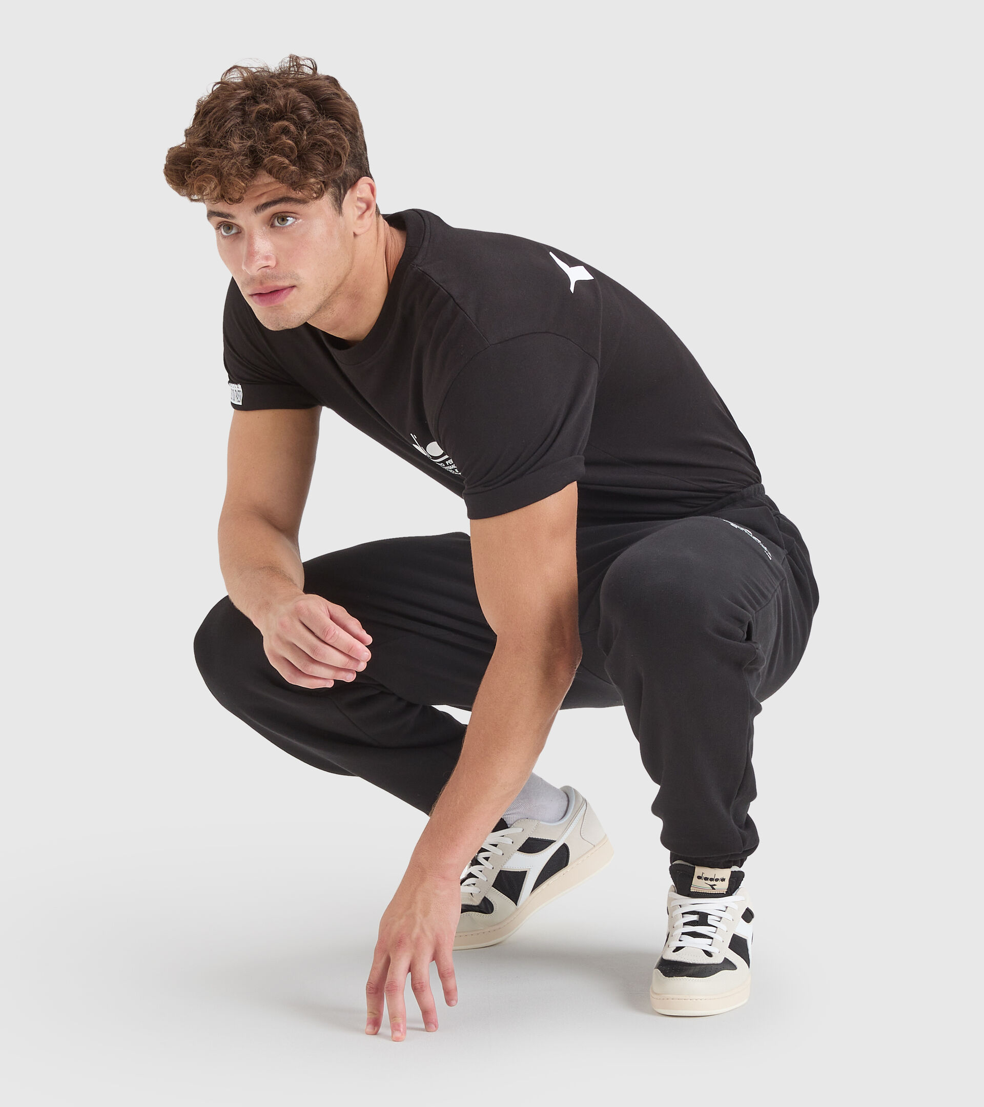 Pantalón deportivo de algodón - Unisex PANT MANIFESTO NEGRO - Diadora