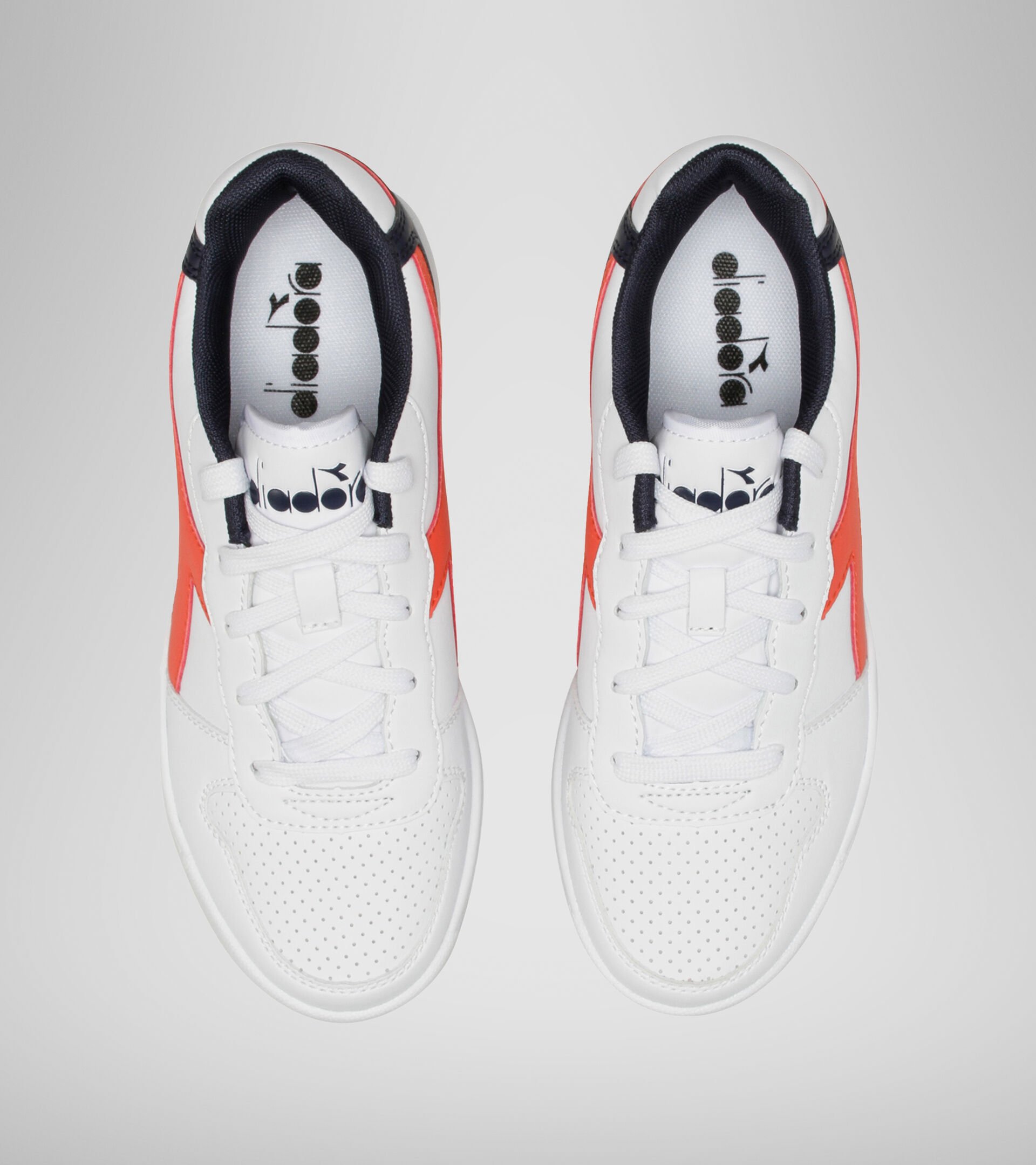 Footwear Sport BAMBINO PLAYGROUND GS BLANCO/ROJO FIESTA/LIRIO NEGRO Diadora