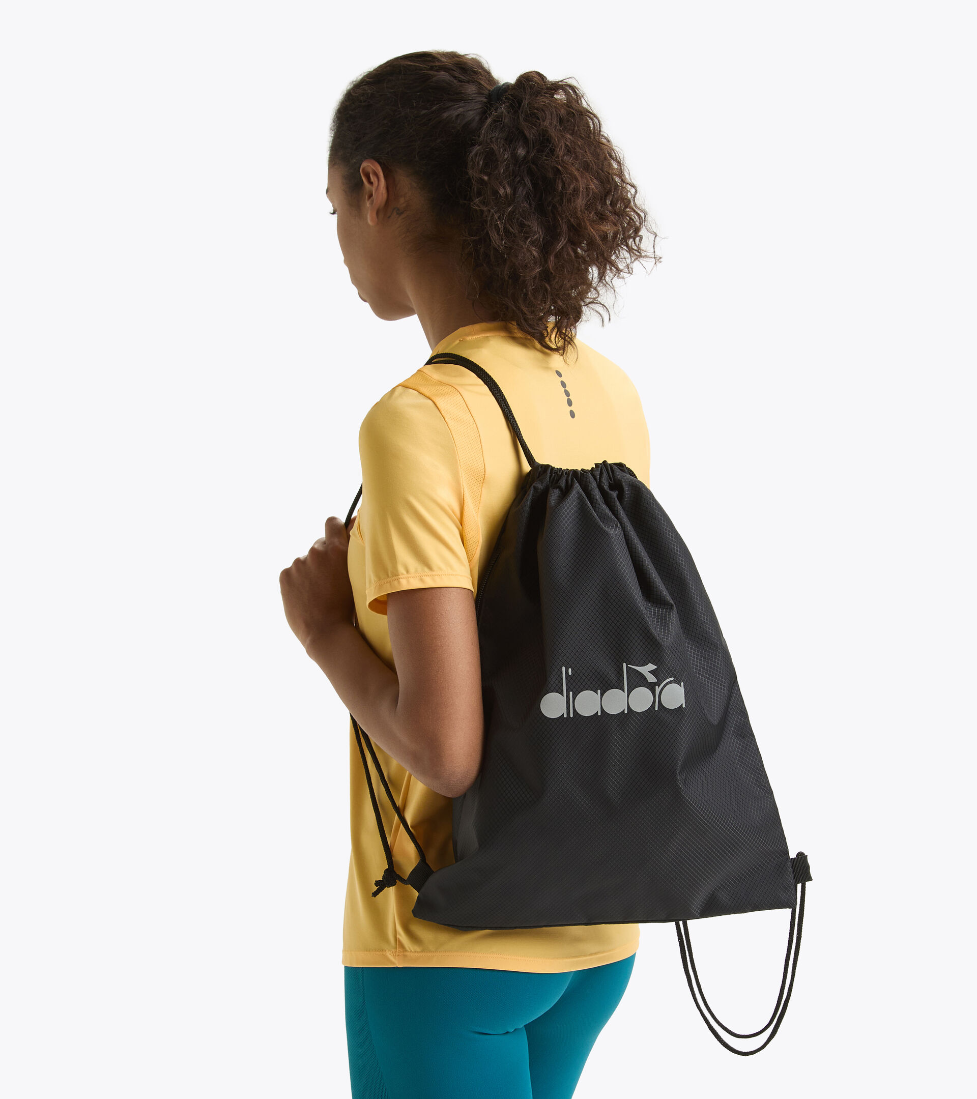 Sac de running DRAWSTRING BAG NOIR - Diadora