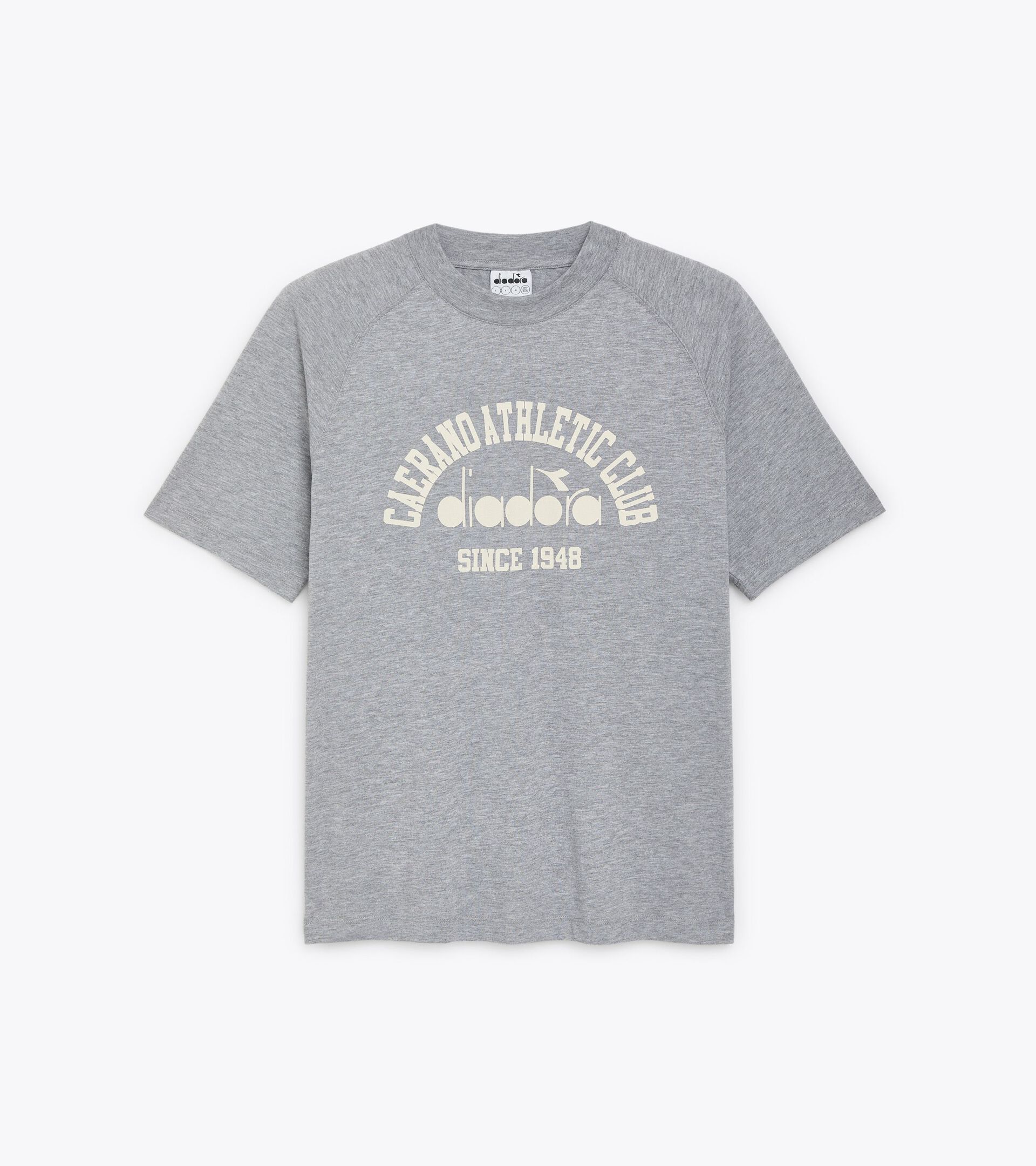 Sportliches T-Shirt - Gender Neutral T-SHIRT SS 1948 ATHL. CLUB HOCHHAUS MELANGE - Diadora