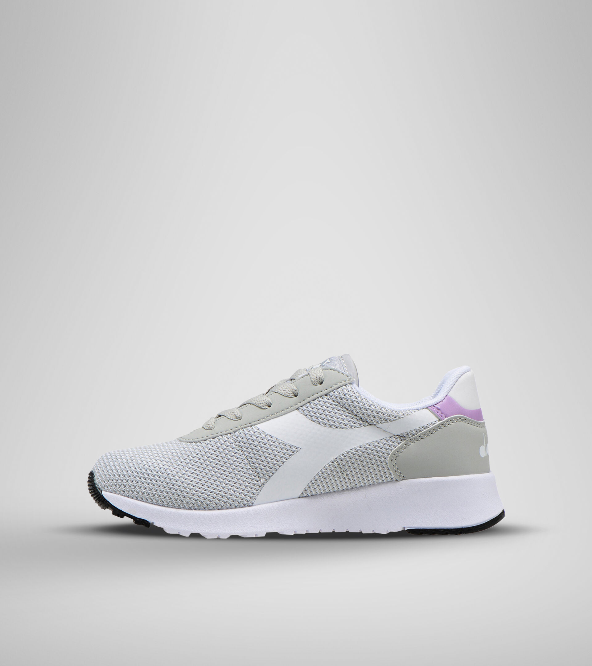 Chaussures de sport - Jeunes 8-16 ans EVO RUN GS GRIS VIOLET - Diadora