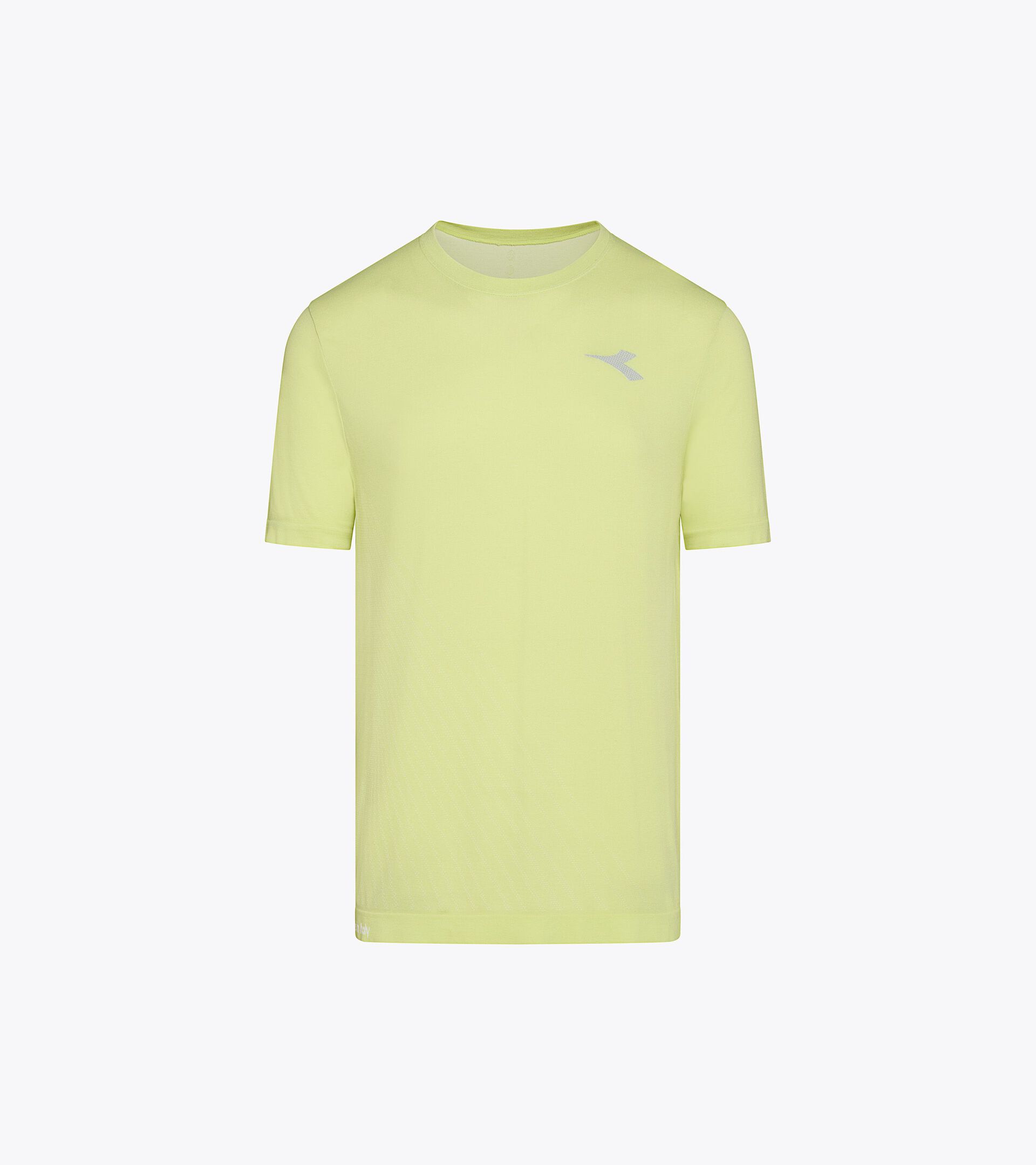Thermoregulating Technical T-shirt - STRATOUNO Running - Men&rsquo;s SS T-SHIRT STRATOUNO WILD LIME GREEN - Diadora