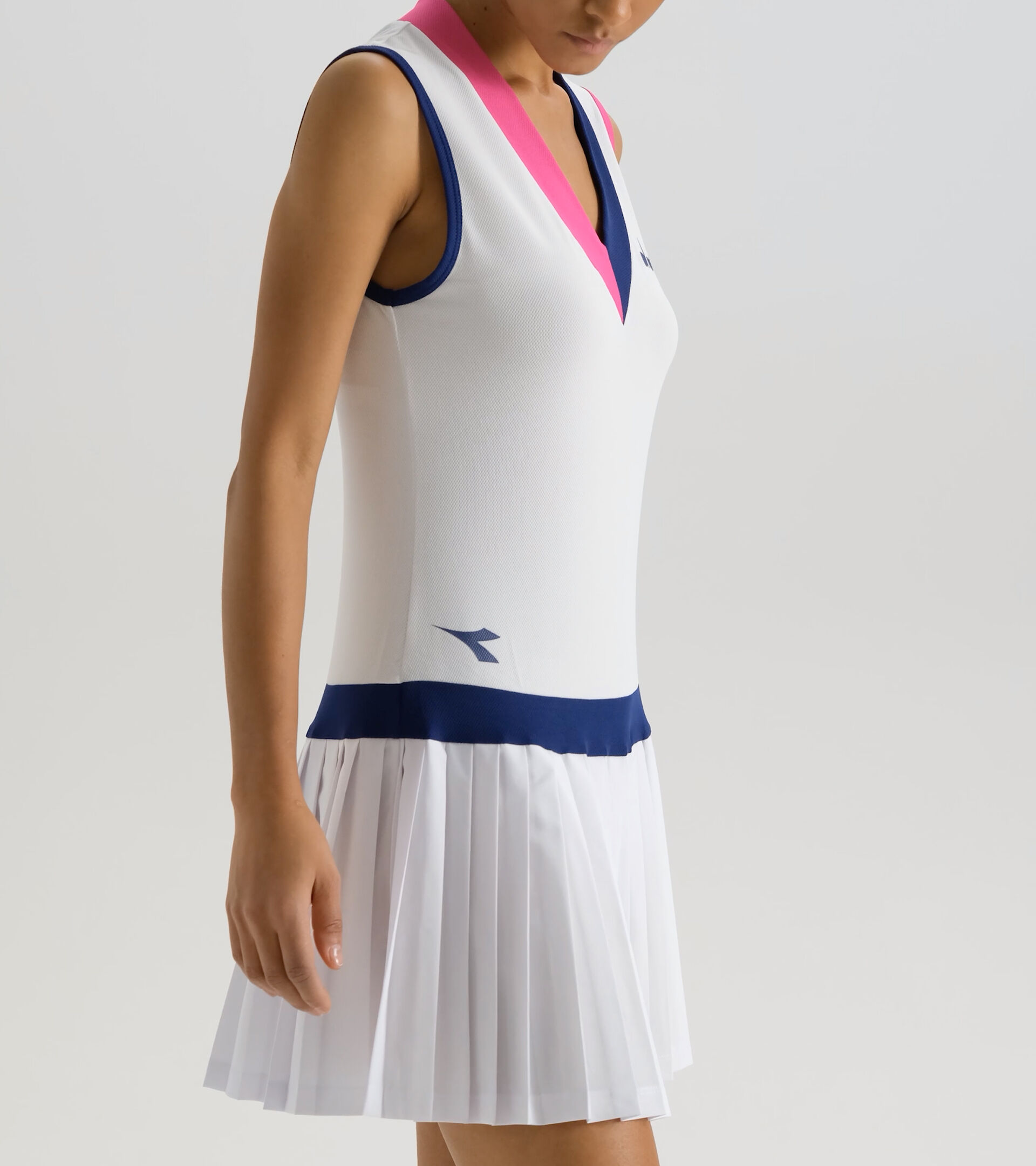 Tennis dress - Women  L. DRESS ICON OPTICAL WHITE - Diadora