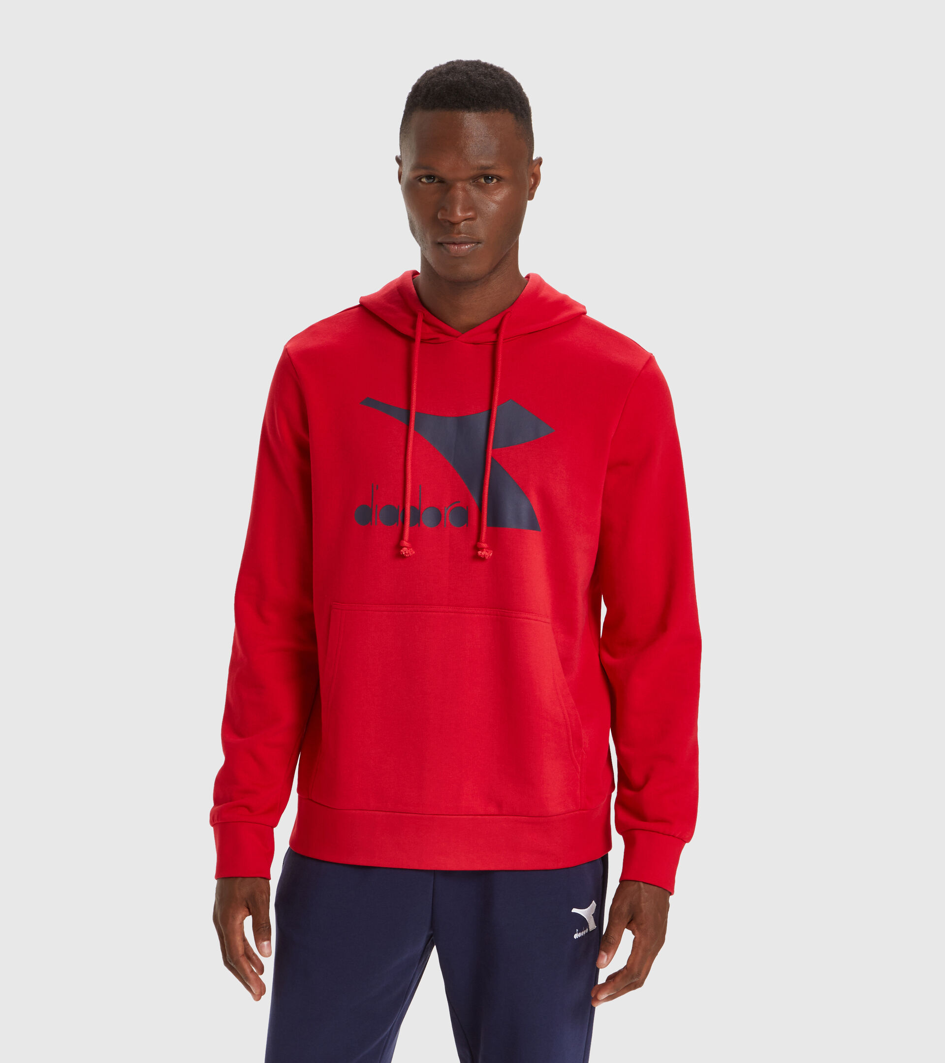 Hoodie - Herren HOODIE BIG LOGO TANGOROT - Diadora