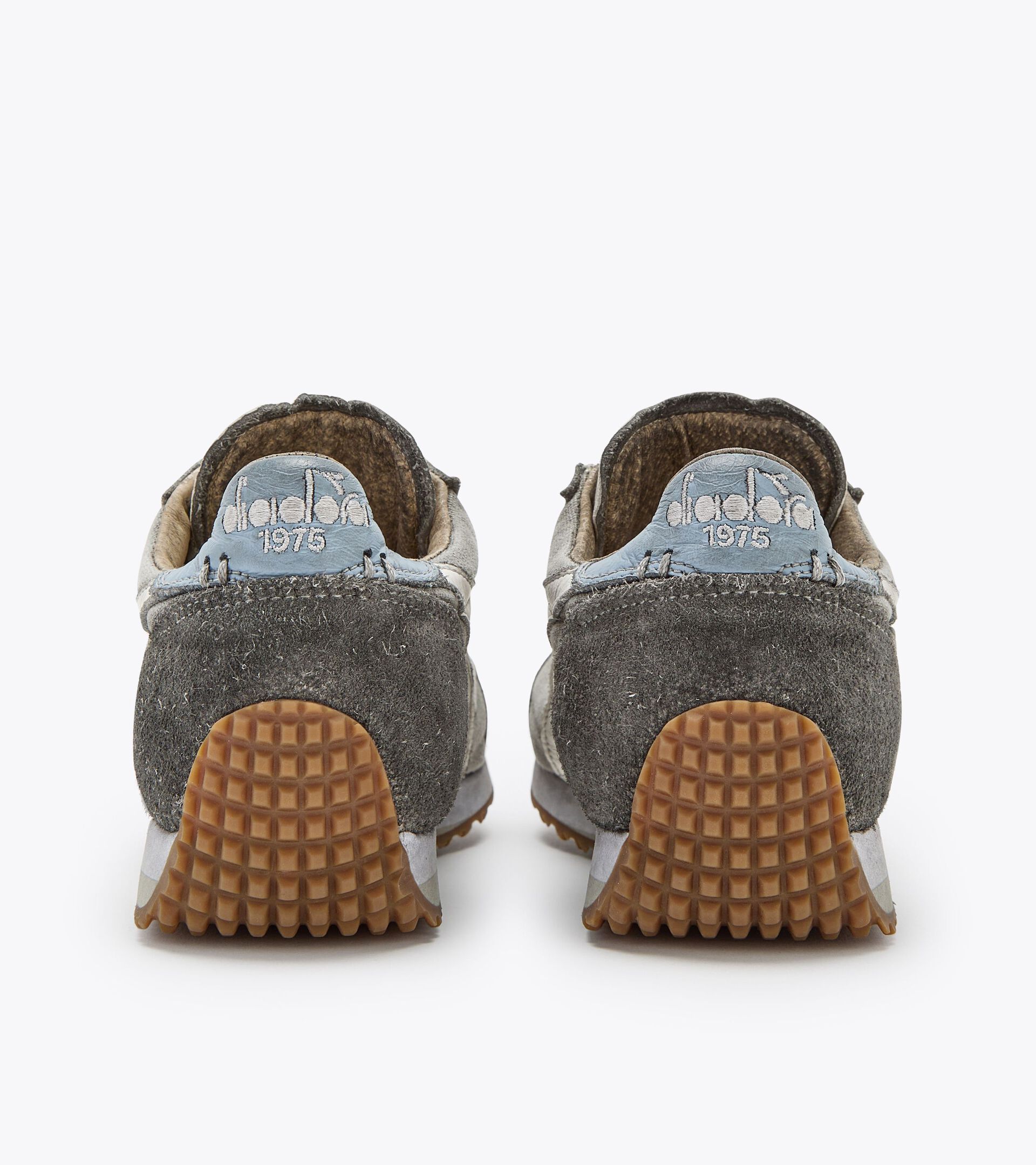 Heritage shoe - Unisex EQUIPE H DIRTY STONE WASH EVO ZINC SATIN - Diadora