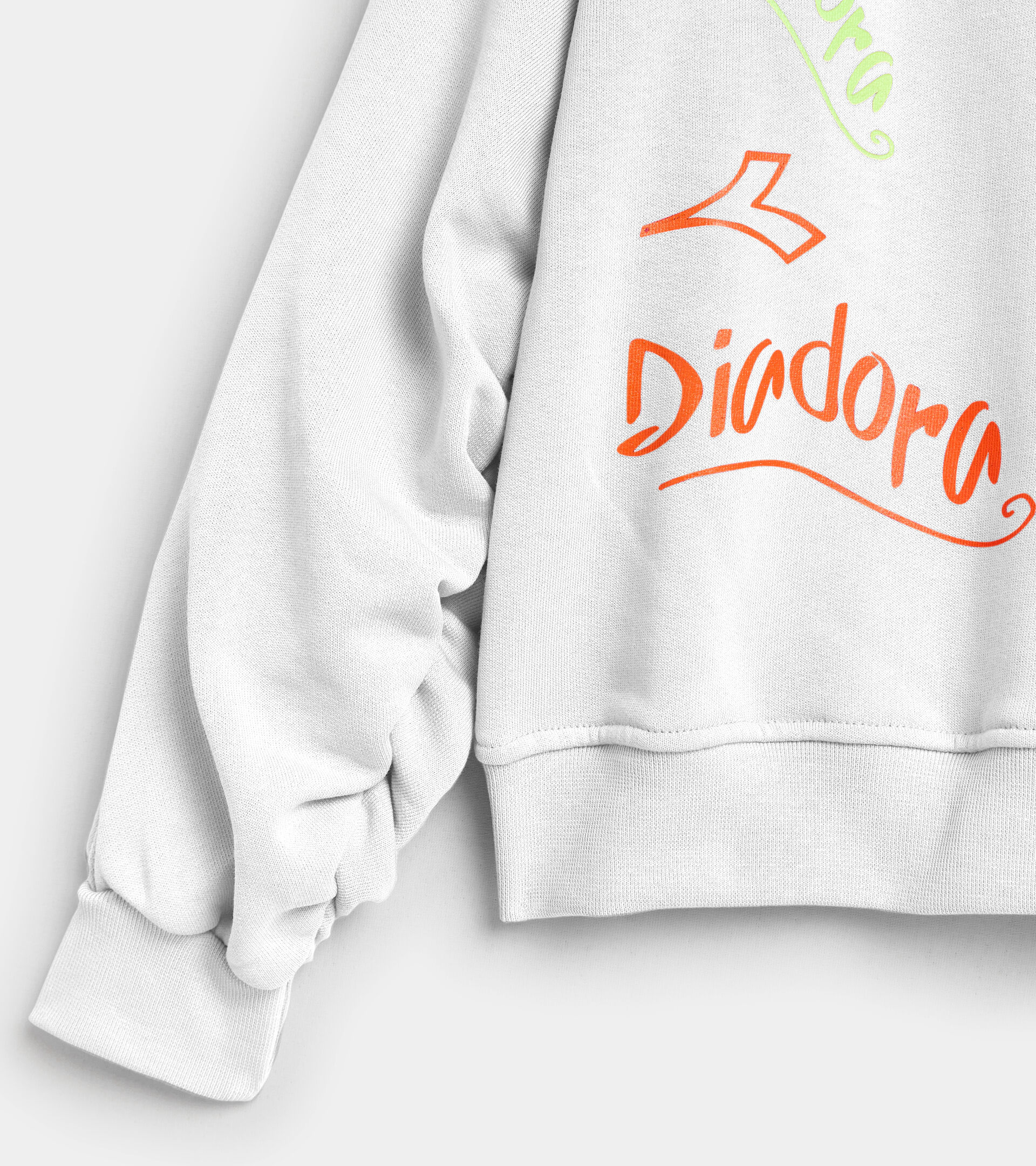 Sweatshirt mit Rundhalsausschnitt - Mädchen JG.SWEAT CREW D MARSHMALLOW - Diadora