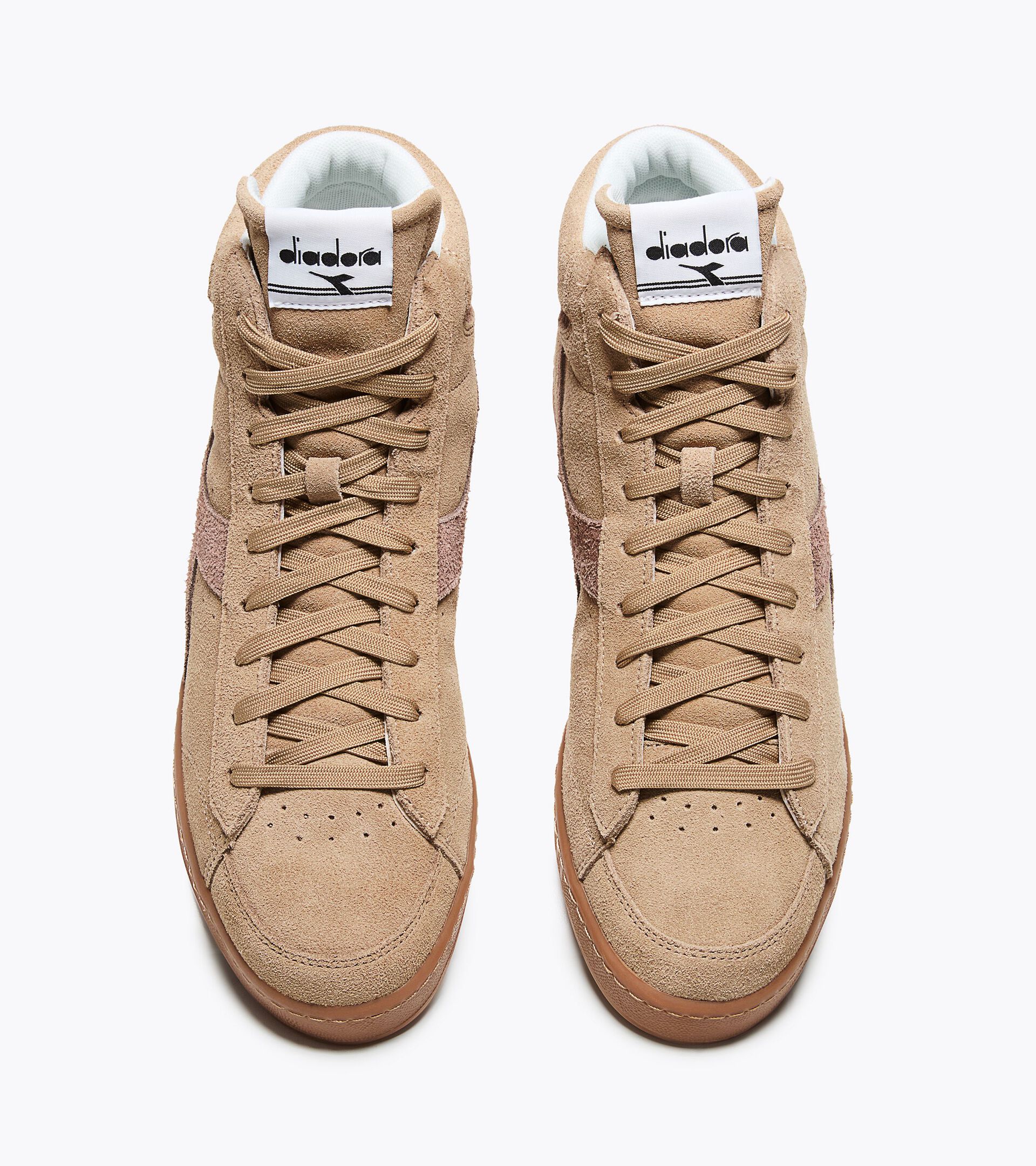 Sneakers - Pour tous les genres GAME HIGH SUEDE NOUGAT A LA CHOCOLAT - Diadora