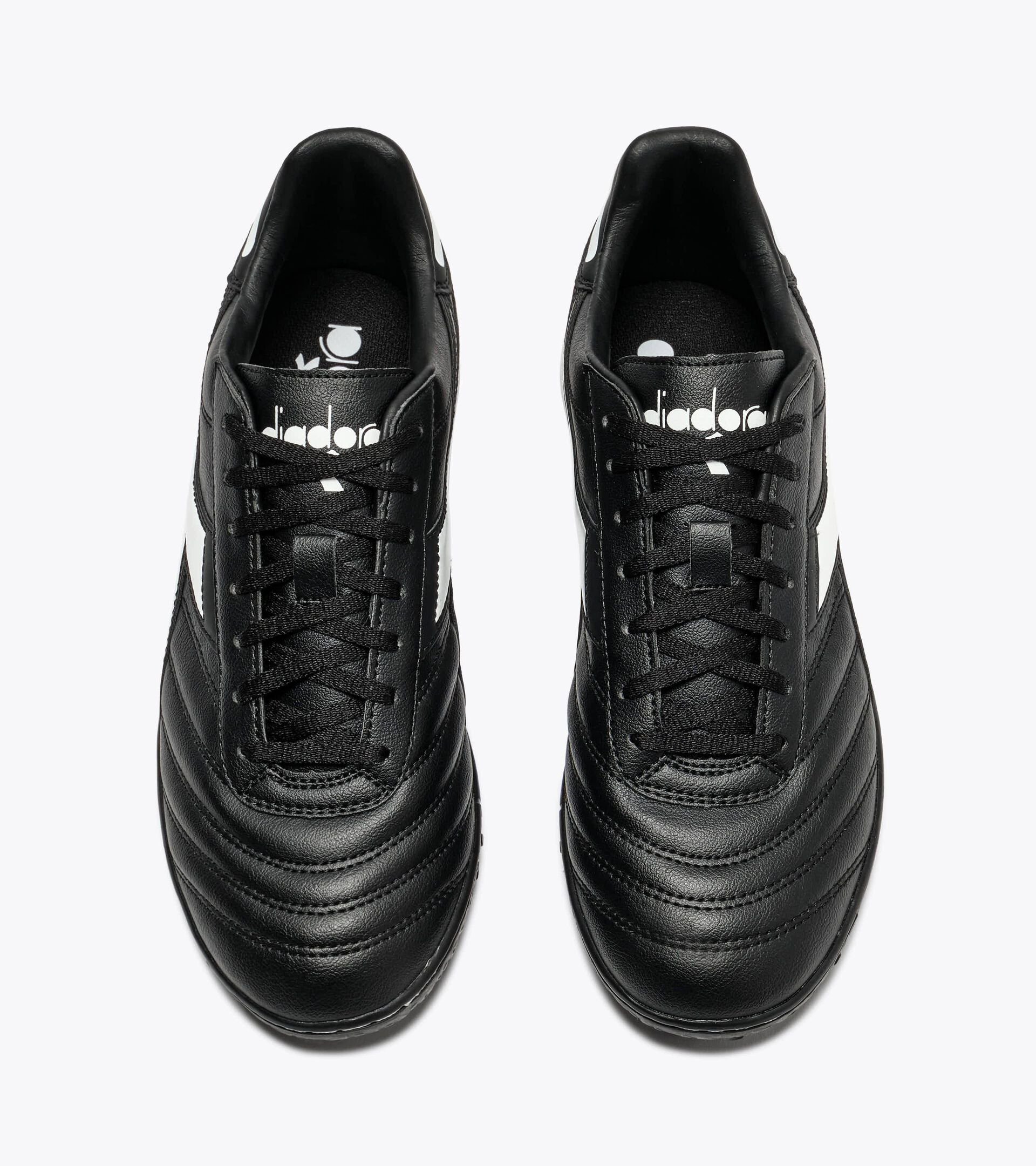 Calcio boots for synthetic surfaces - Men&rsquo;s
 BRASIL ICON R TFR BLACK /WHITE - Diadora