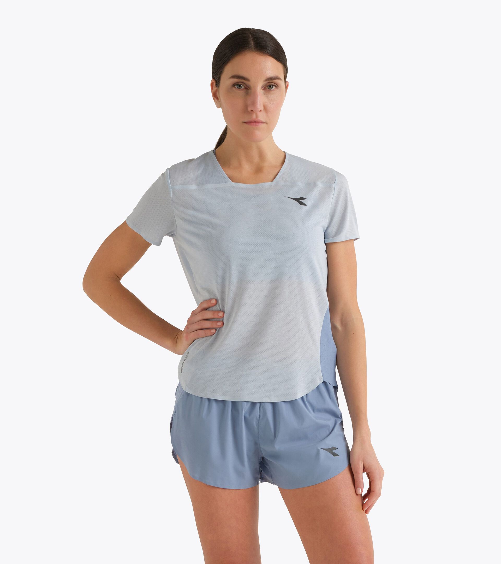 Super Light FIBRAZERO t-shirt  - Running - Women&rsquo;s L. SS T-SHIRT SUPER LIGHT FIBRAZERO SKYRIDE - Diadora
