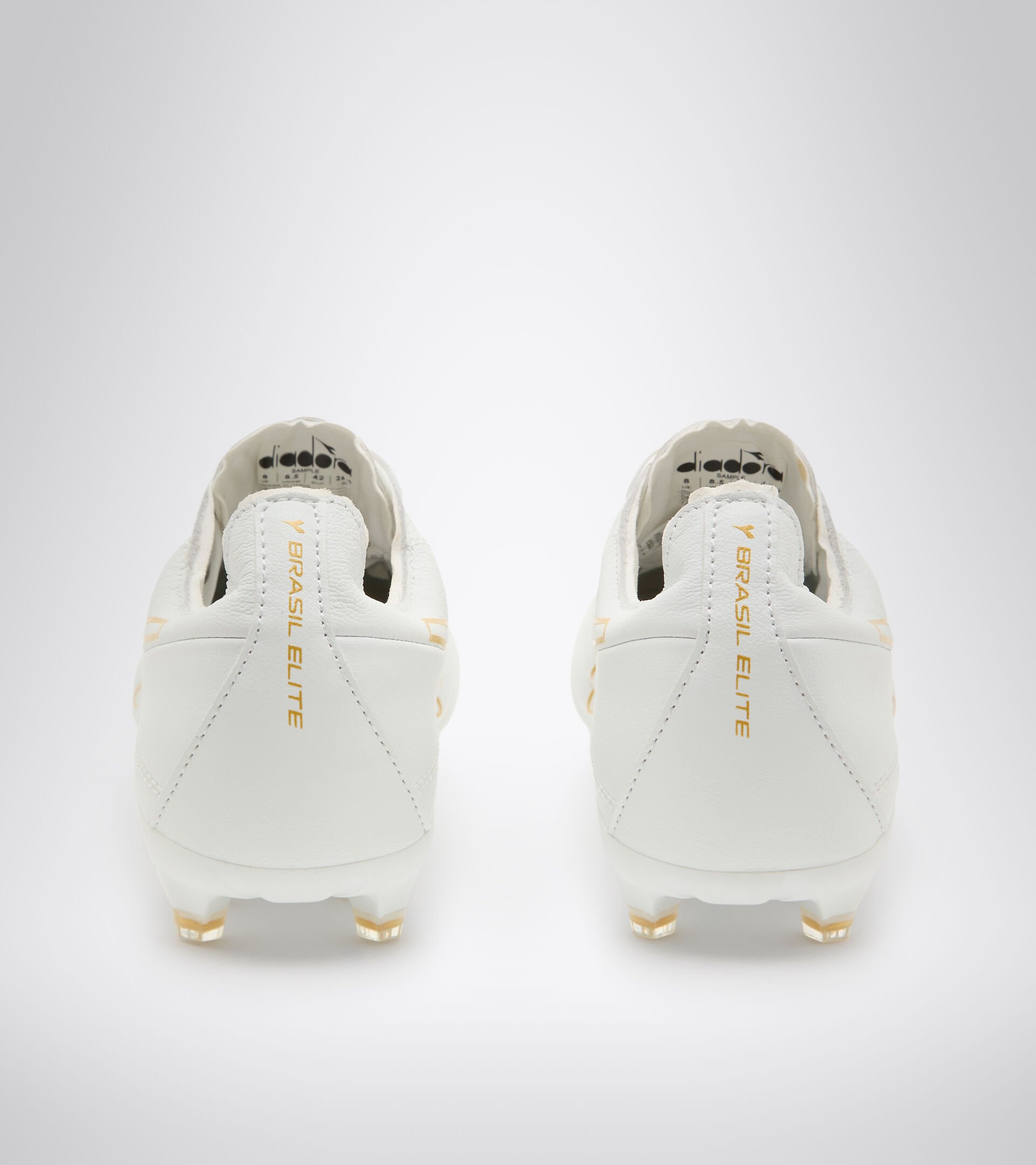 Scarpa da calcio per terreni compatti BRASIL ELITE LT LP12 BIANCO/ORO - Diadora