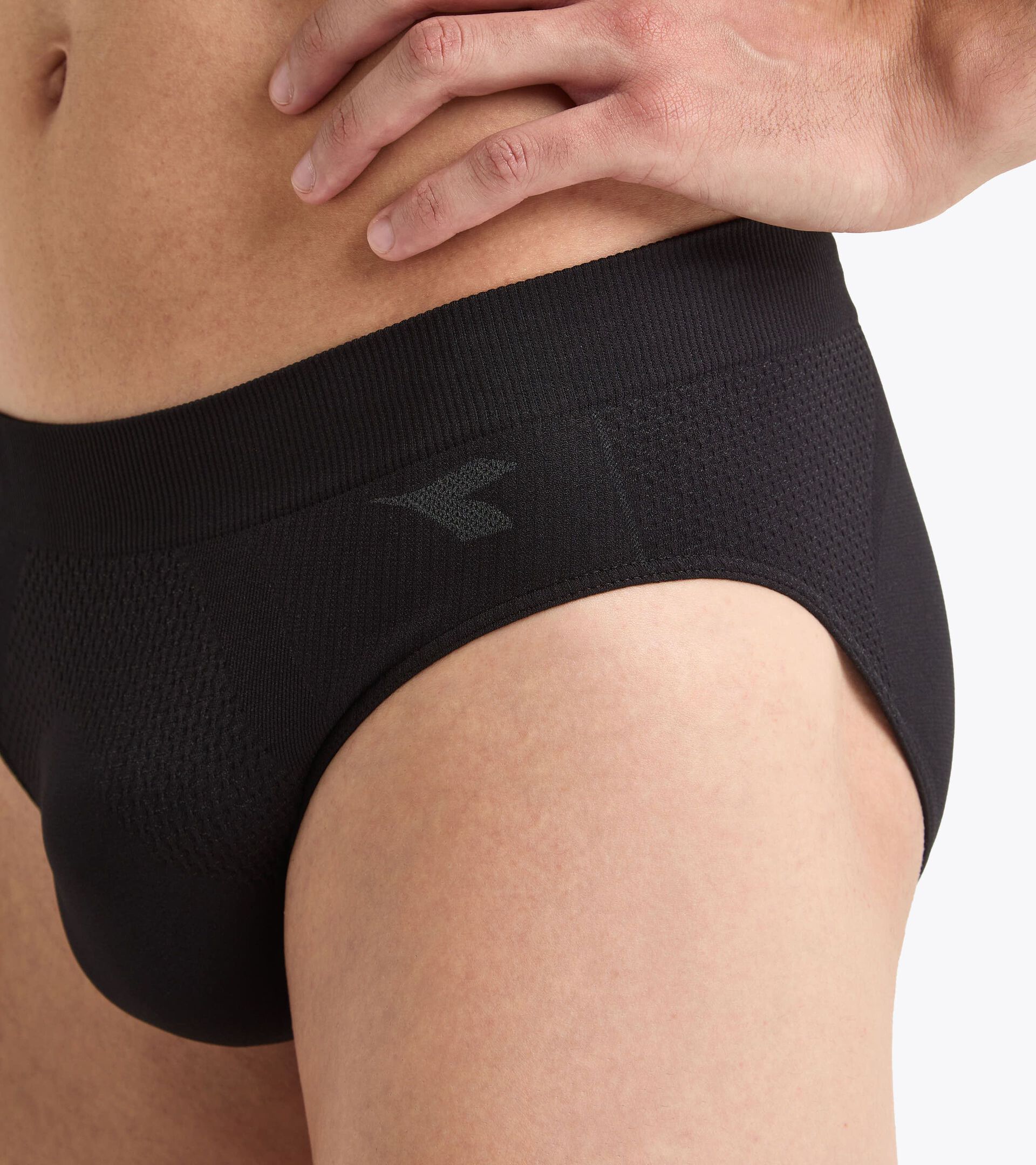Technical running briefs - Pack of 2 - Men’s BRIEF STRATOZERO BLACK - Diadora