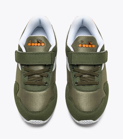 SIMPLE RUN PS, GREEN MUSHROOM Sports shoes - Kids 4-8 years SIMPLE RUN PS GREEN MUSHROOM - Diadora