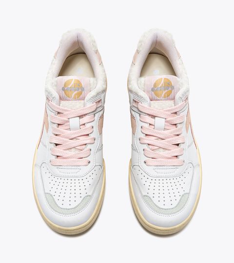 B.560 CHERIE WN, PINK CLOUD (50182) Heritage leather sneaker - Women’s B.560 CHERIE WN PINK CLOUD (50182) - Diadora