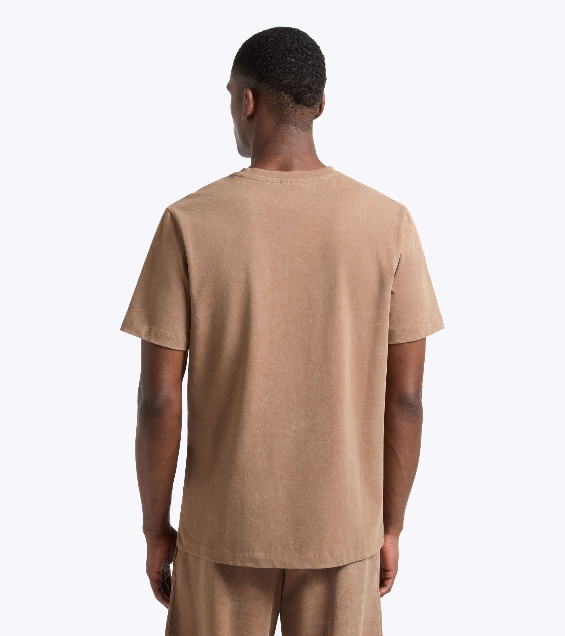 Short-sleeved T-shirt - Regular fit - Men&rsquo;s T-SHIRT SS AVENUE LAB II TOASTED COCONUT - Diadora