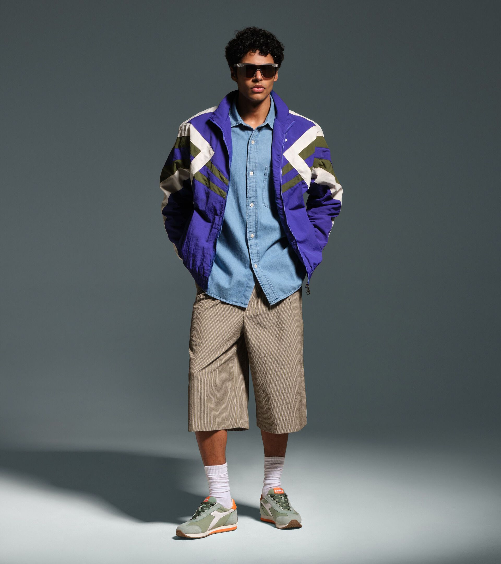 Legacy Track Jacket - All-gender
 TRACK JACKET LEGACY NAVY - Diadora