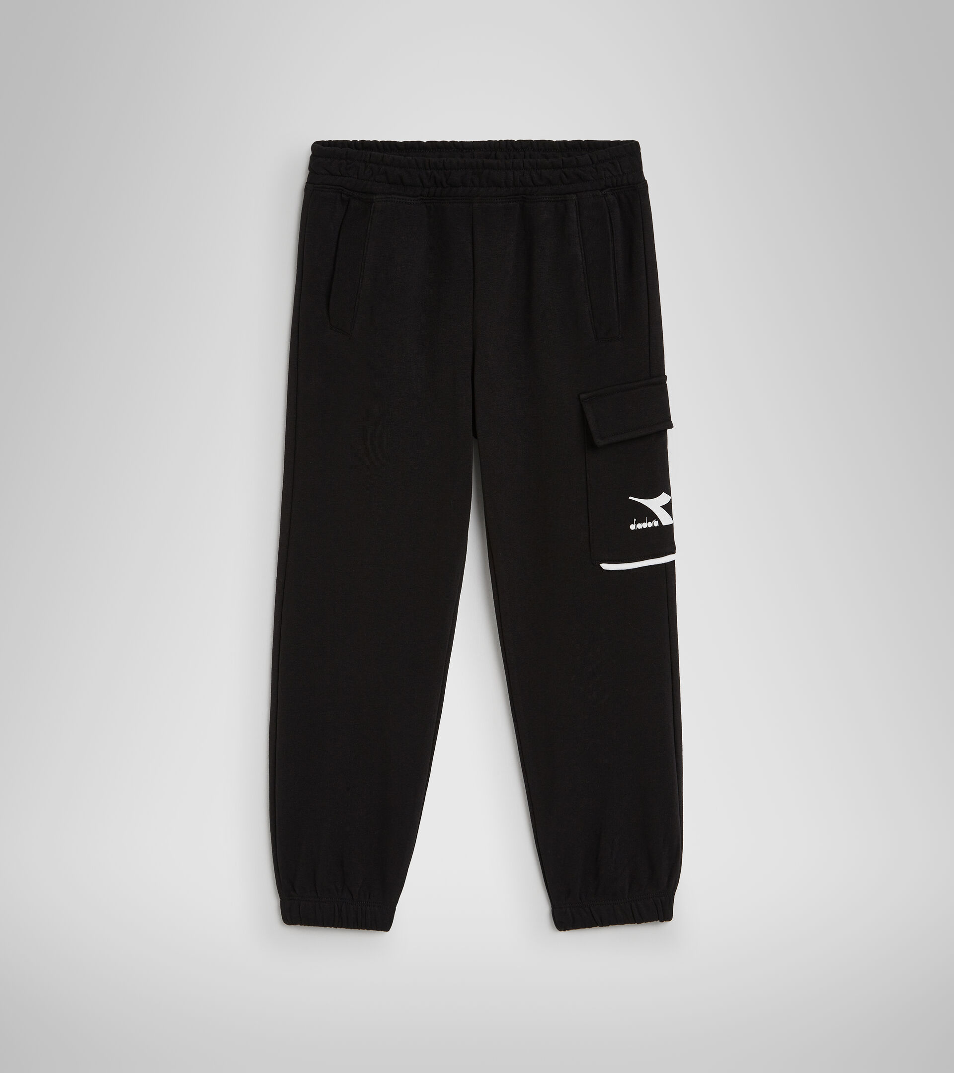 Sports trousers - Boys JB.CUFF PANTS DIADORA FC BLACK - Diadora
