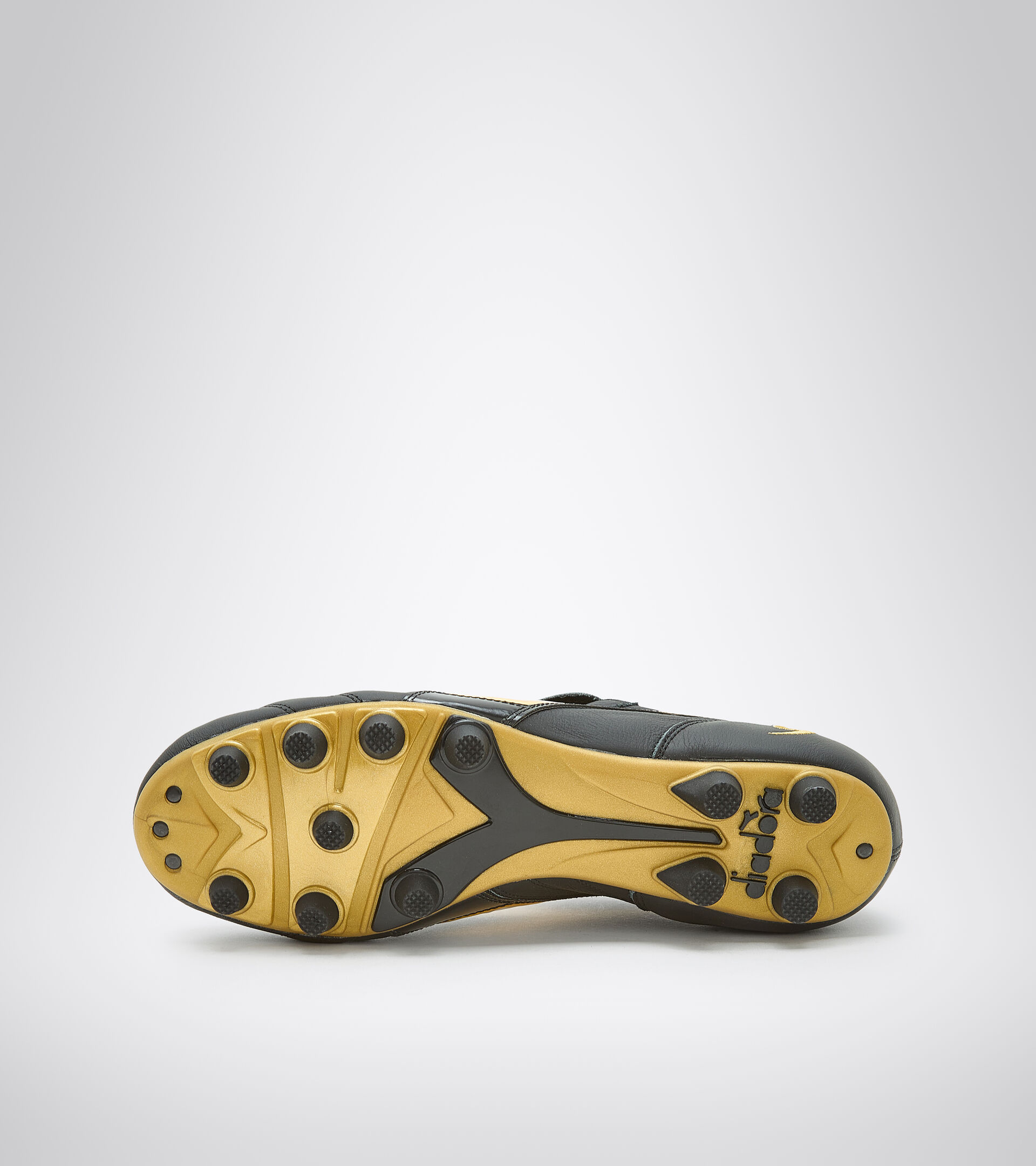 Football boots Made in Italy- Men BRASIL#9 ITA LT+ MDPU BLACK/GOLD - Diadora