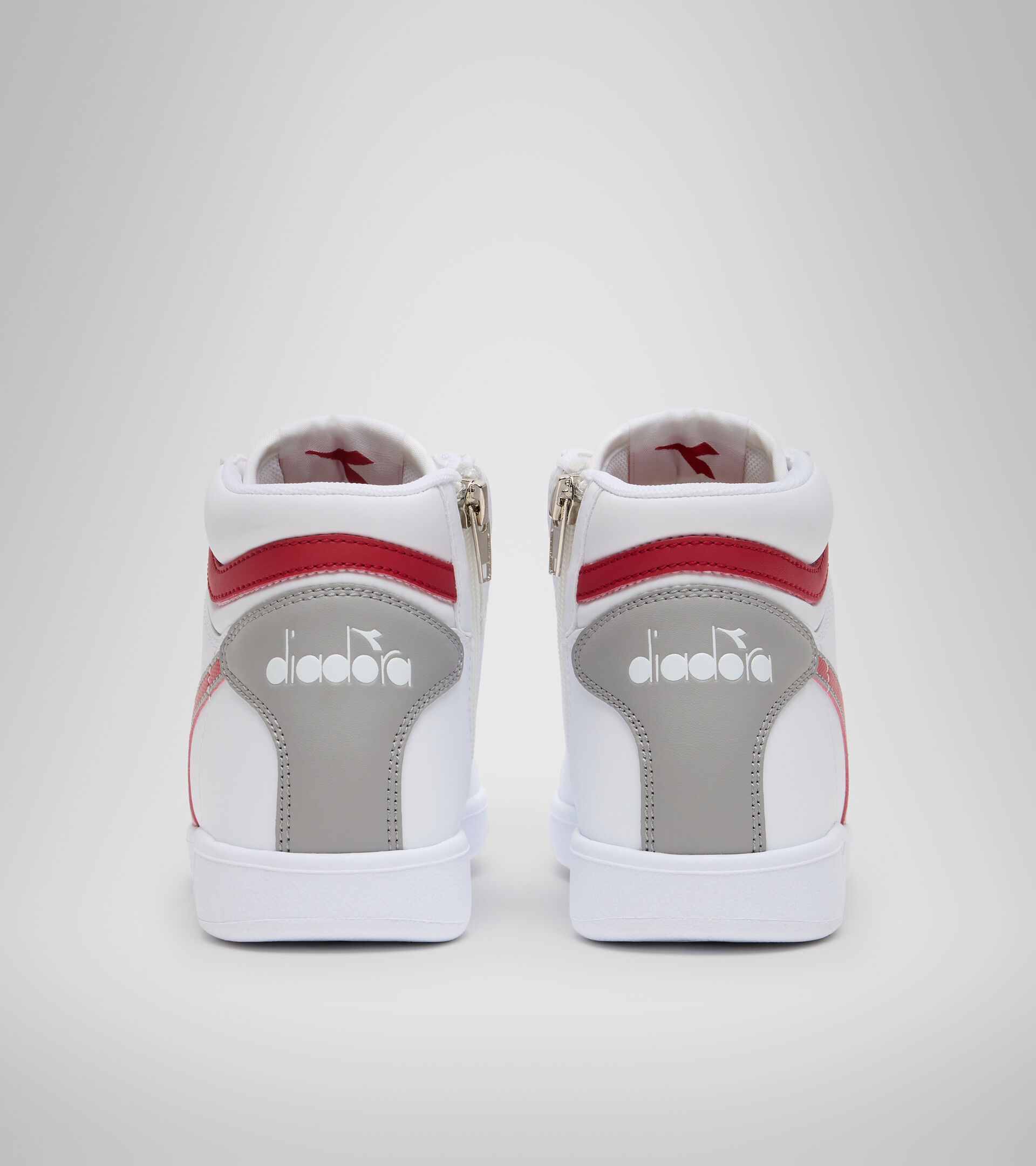 Chaussures de sport - Jeunes 8-16 ans GAME P HIGH GS BIANCO/ROSSO TANGO - Diadora