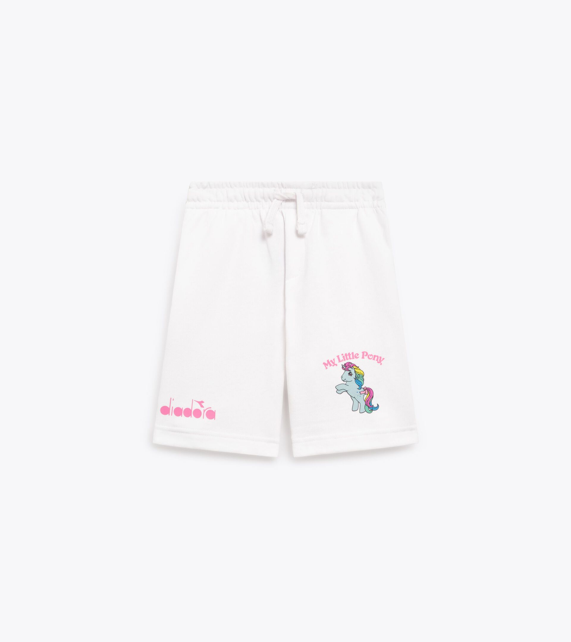 My Little Pony shorts - Boys and girls BERMUDA MY LITTLE PONY OPTICAL WHITE - Diadora