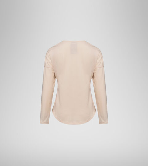 JG.LS T-SHIRT 5PALLE, WHITE SMOKE Long-sleeved T-shirt - Girls JG.LS T-SHIRT 5PALLE WHITE SMOKE - Diadora