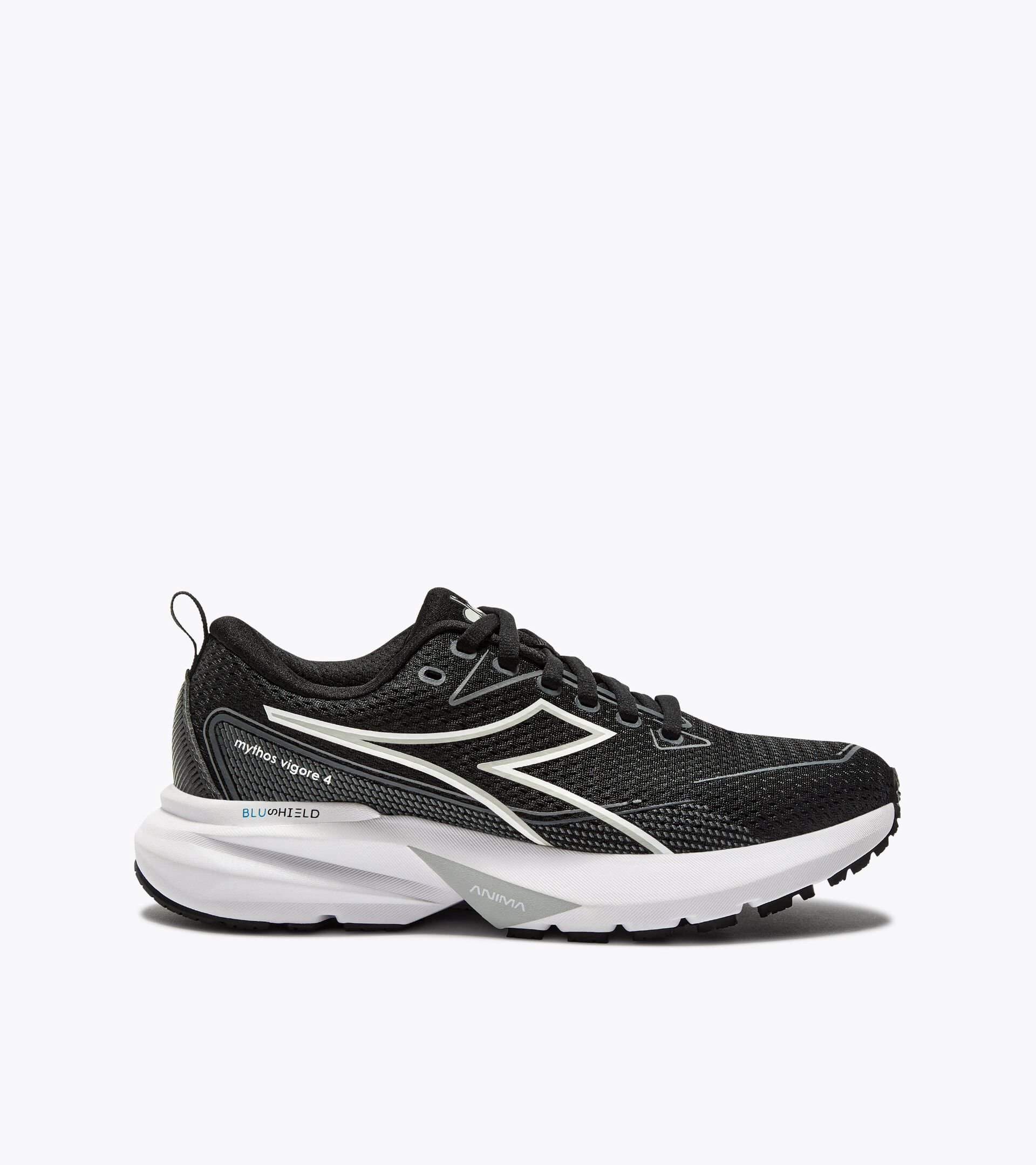 Running shoe - Stability and protection - Women’s MYTHOS BLUSHIELD VIGORE 4 W BLACK/WHITE (C7406) - Diadora