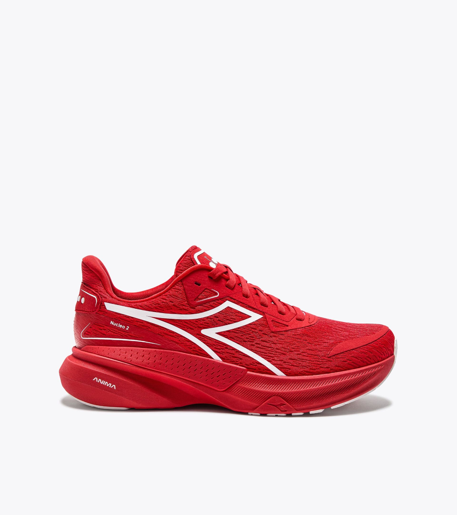 Zapatilla de running - Comodidad y estabilidad - Hombre NUCLEO 2 FIERY RED/WHITE - Diadora