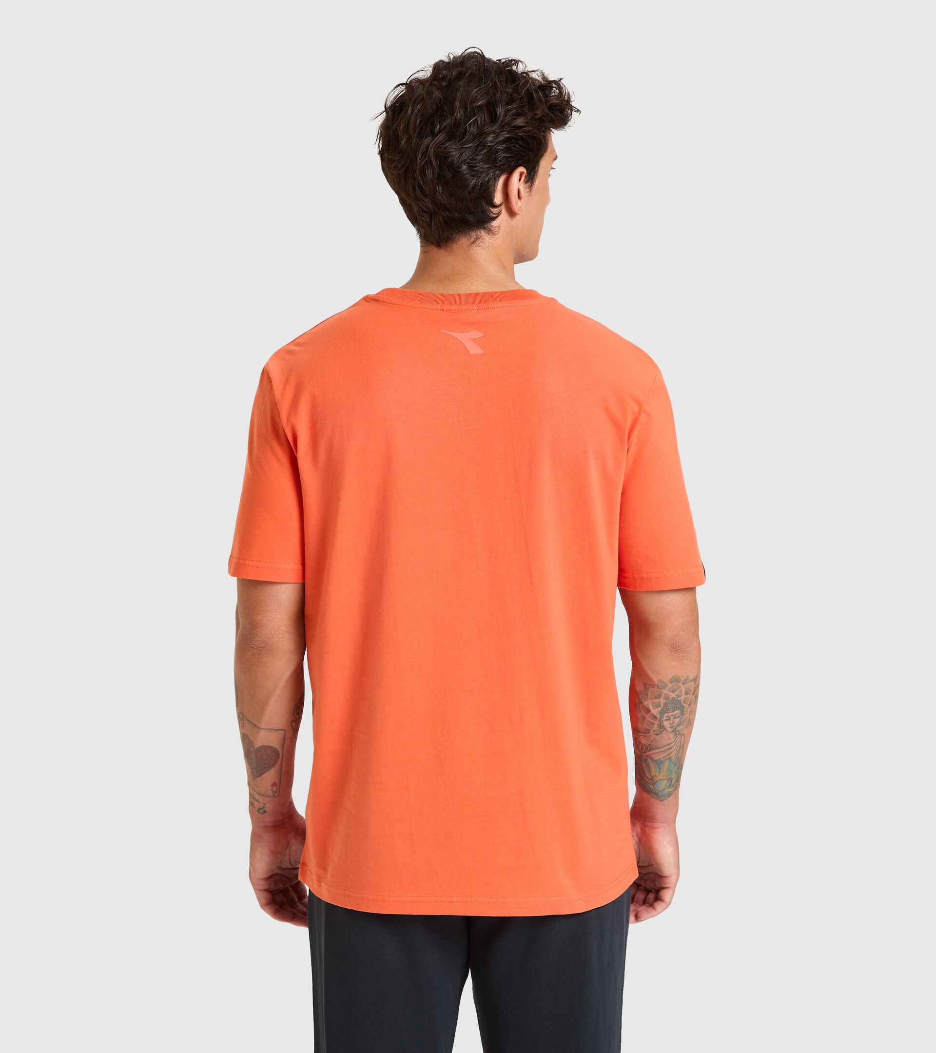 T-Shirt - Unisex T-SHIRT SS DIADORA HD TIGERLILIE ROT - Diadora