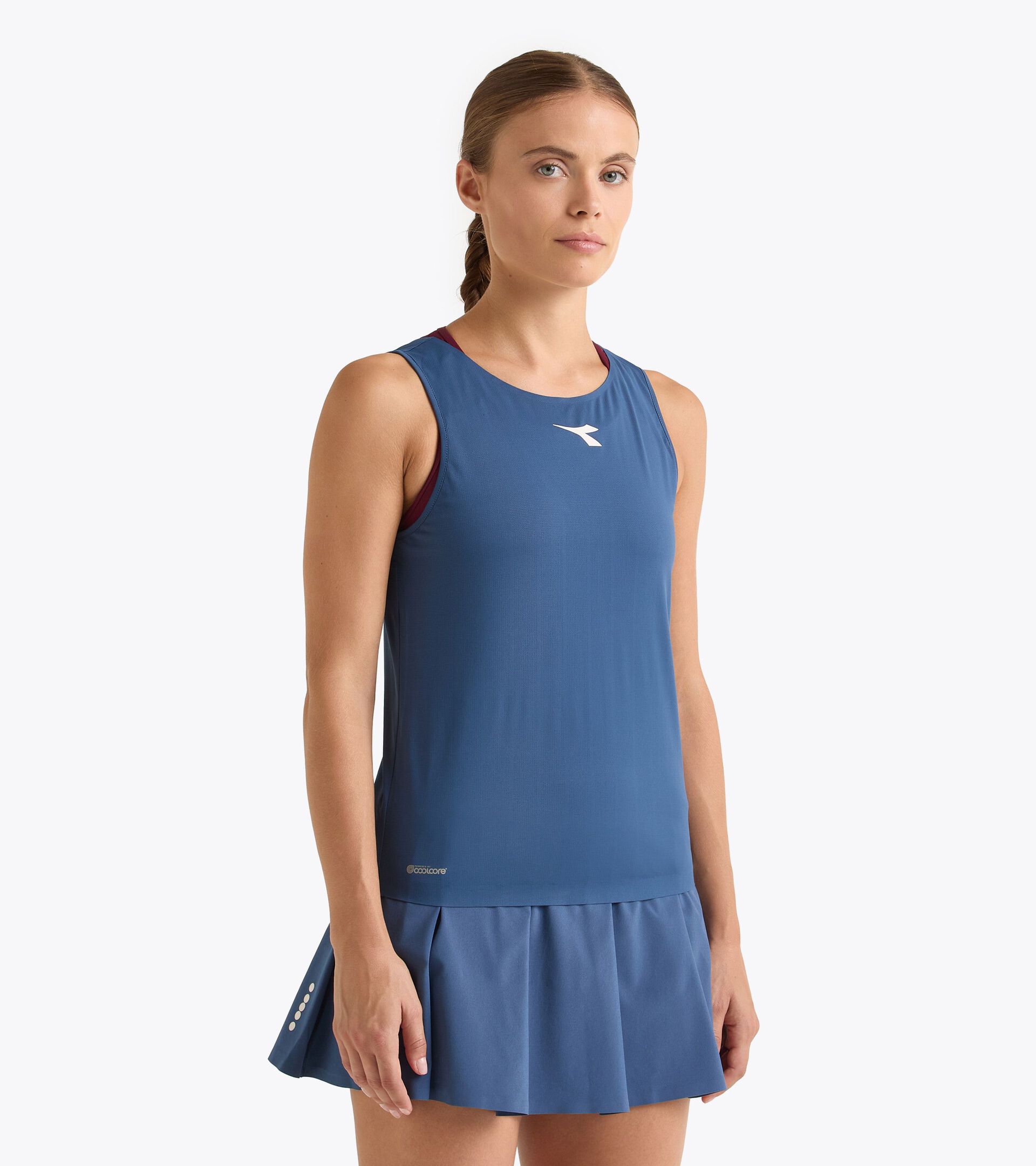 Tennis racerback tank top - Competition - Women’s L. TANK ICON ENSIGN BLUE - Diadora