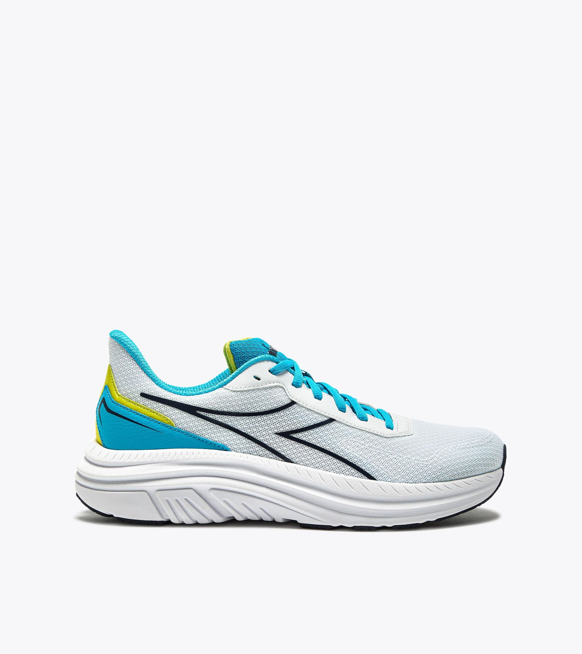 Walking shoe - Men’s PASSO 5 WHITE/BLUE FLUO - Diadora