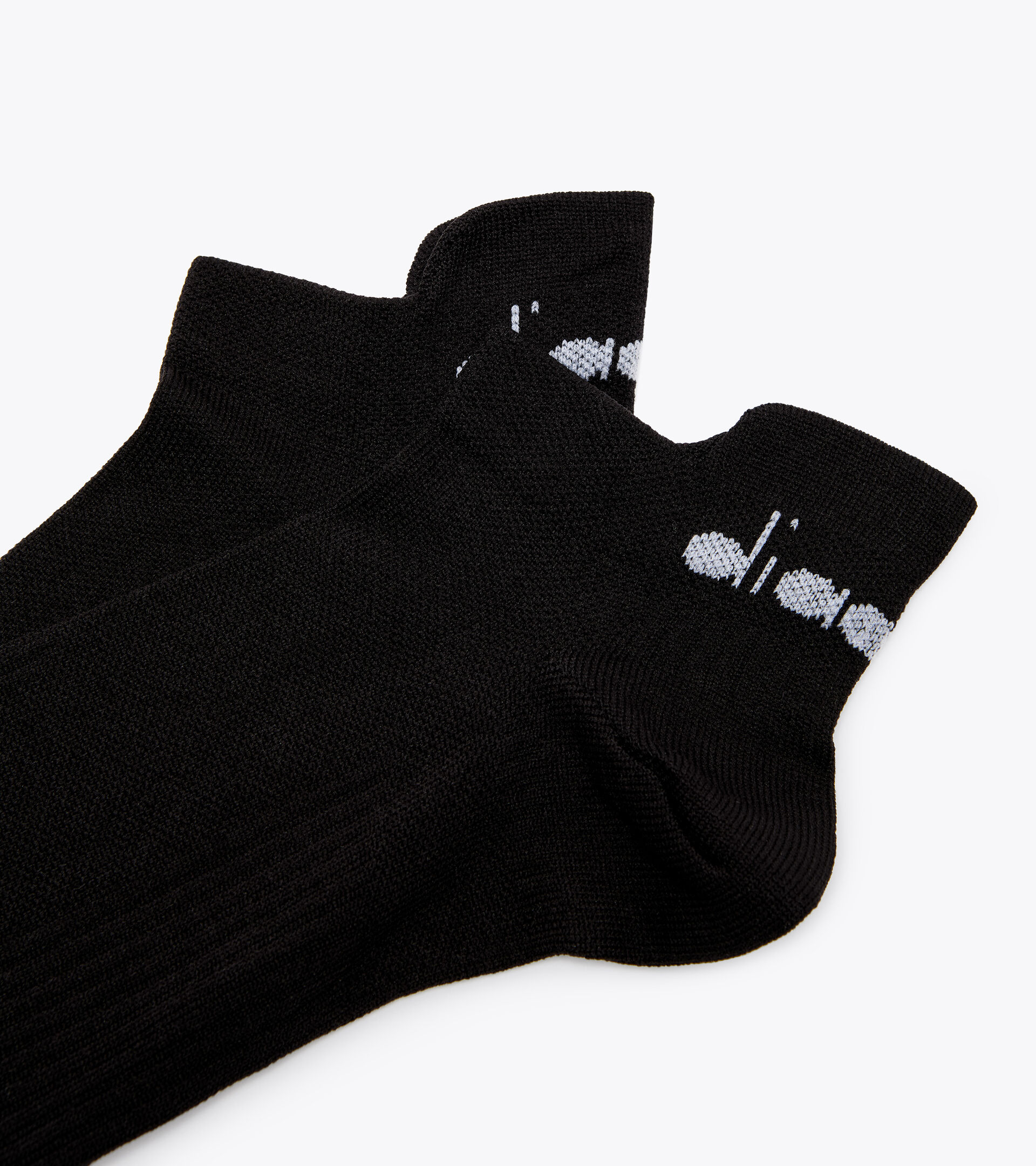 Unisex Running Socks LIGHTWEIGHT QUARTER SOCKS BLACK - Diadora