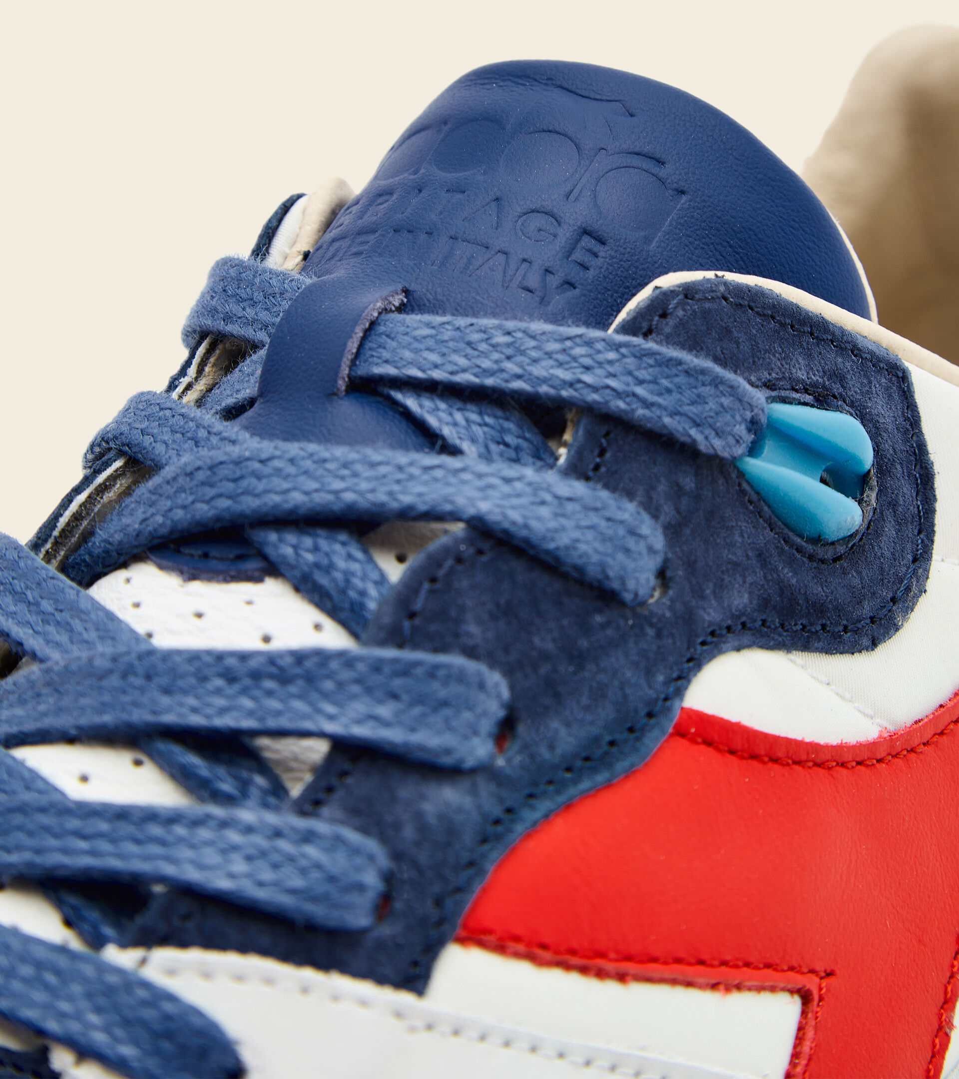 Chaussures Heritage Made in Italy - Homme N9000 ITALIA WEISS/WAHR MARINEBLAU - Diadora