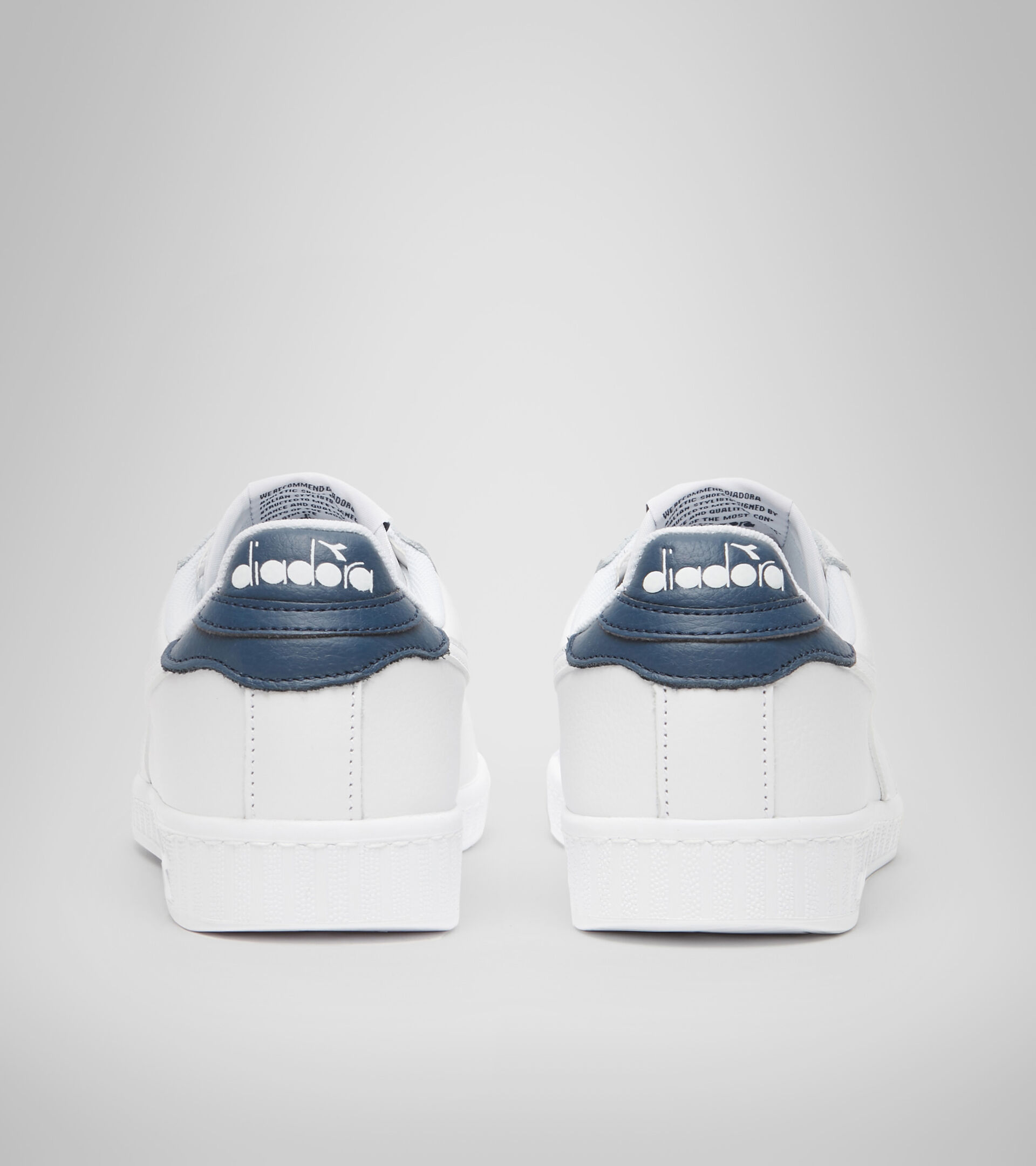 Sports shoe - Unisex GAME L LOW OPTICAL WHITE/BLUE DARK DENIM - Diadora