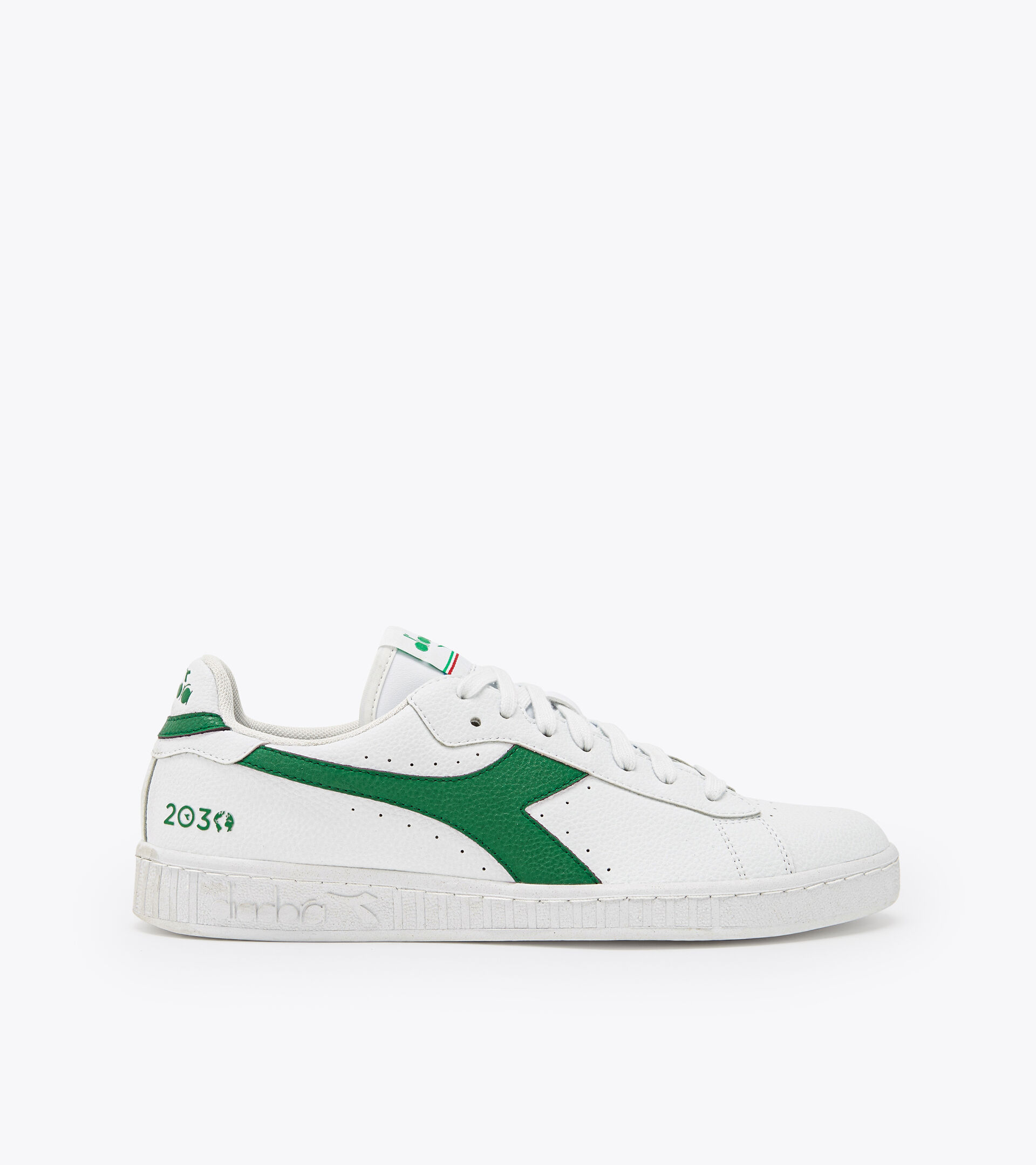 Sportswear shoe - Unisex GAME L LOW 2030 WHITE/AMAZON - Diadora
