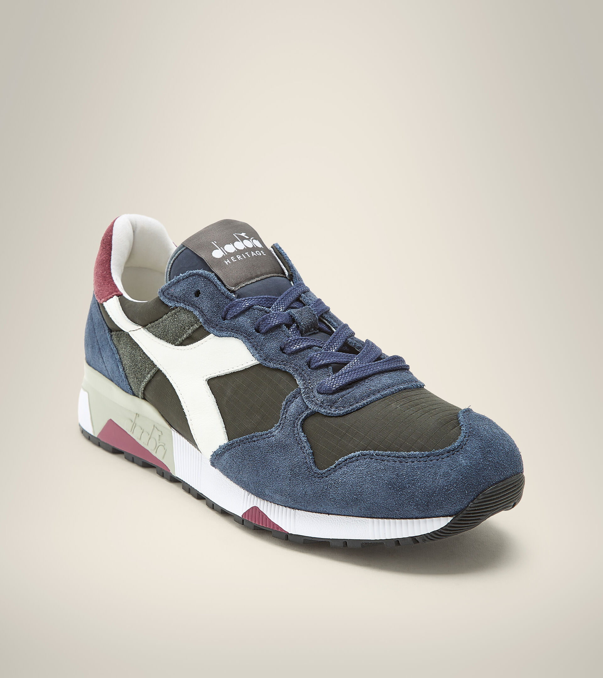 Heritage shoe - Men TRIDENT 90 RIPSTOP FOREST NIGHT - Diadora