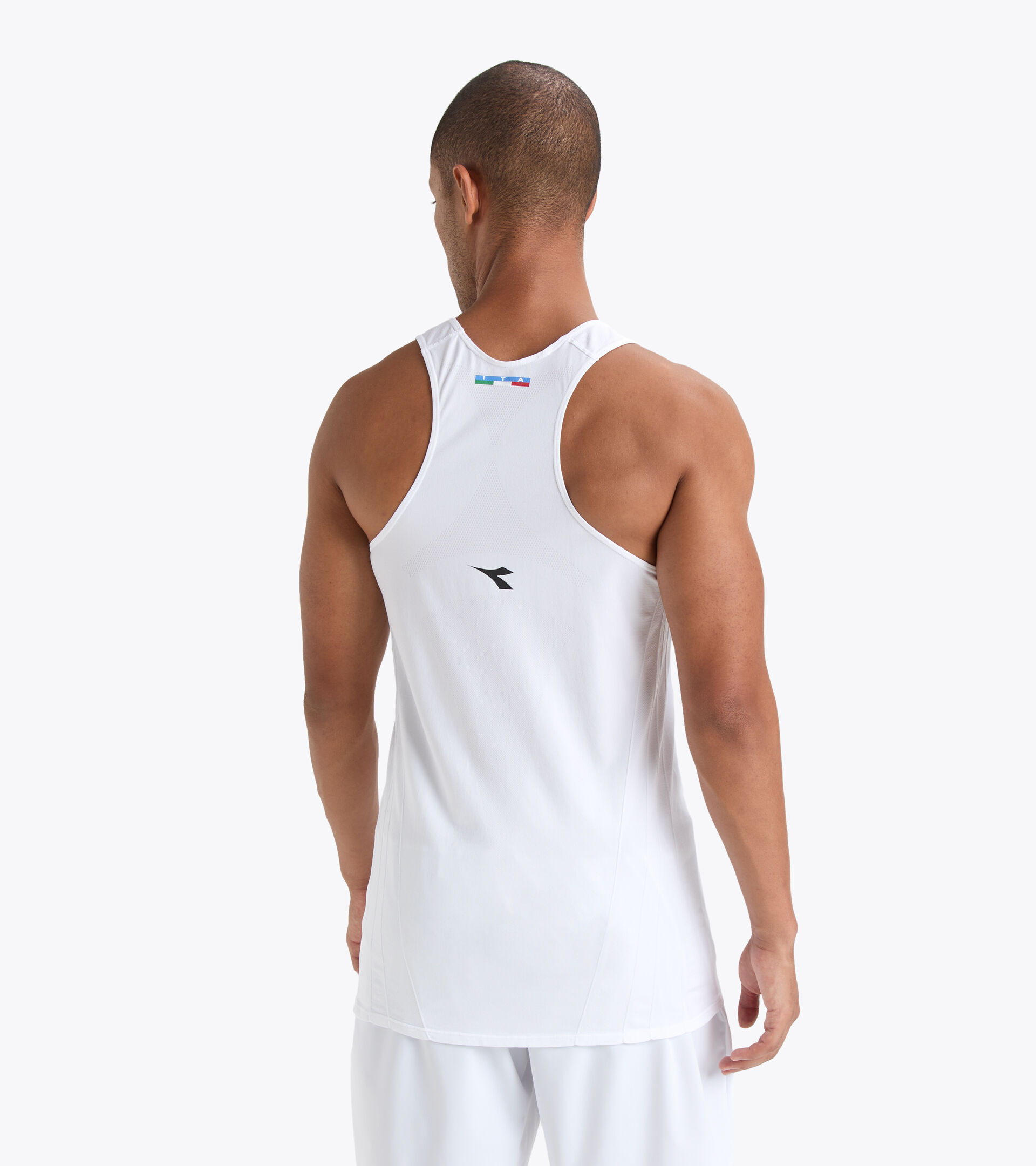 Competition tank Men - Italy National Volleyball Team CANOTTA GARA UOMO BV ITALIA OPTICAL WHITE - Diadora