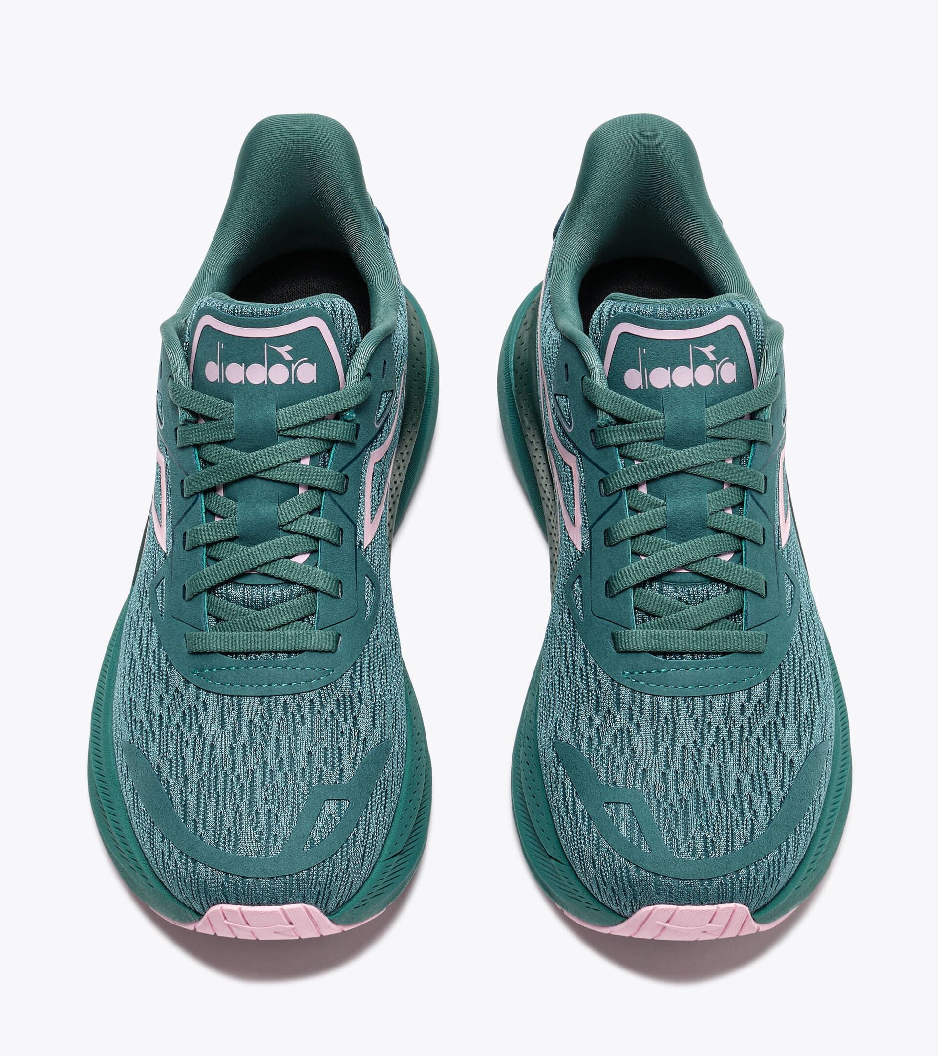 Running shoe - Comfort and stability - Women&rsquo;s NUCLEO 2 W DEEP JUNGLE /SWEET DREAMS - Diadora
