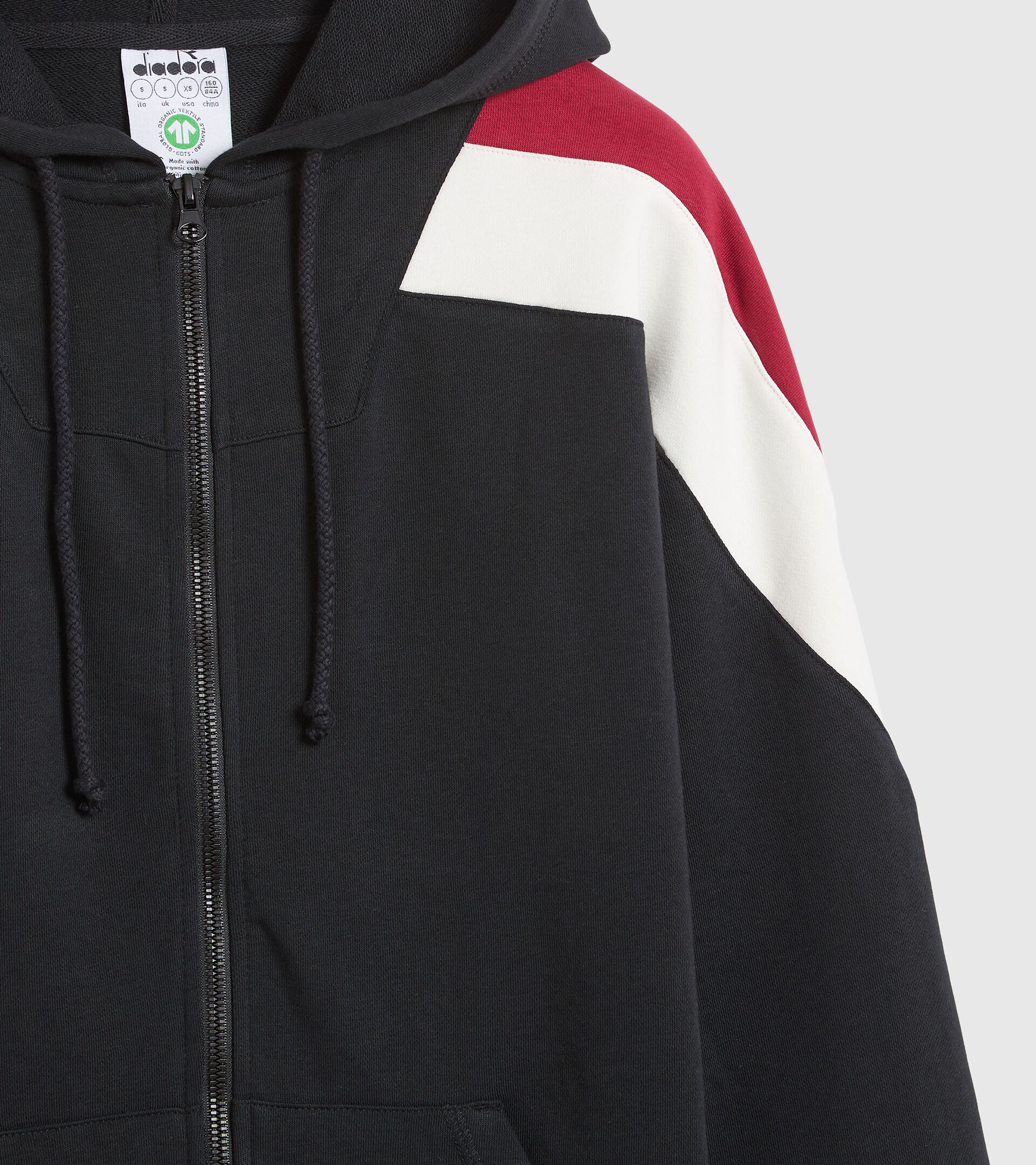 Tracksuit - Women L.TRACKSUIT HD FZ CORE BLACK - Diadora