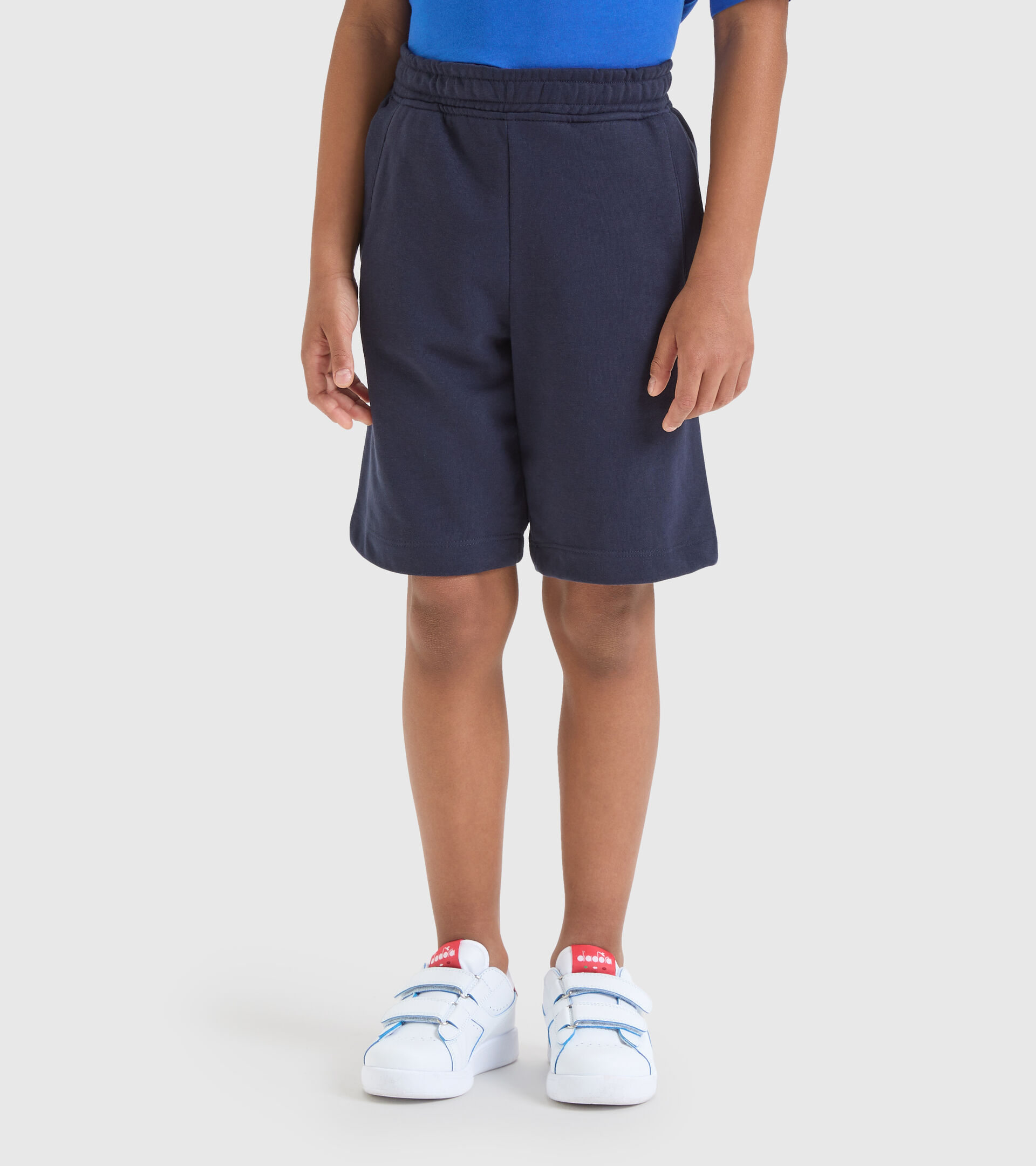 Sports shorts - Boys JB.BERMUDA DIADORA FC CLASSIC NAVY - Diadora