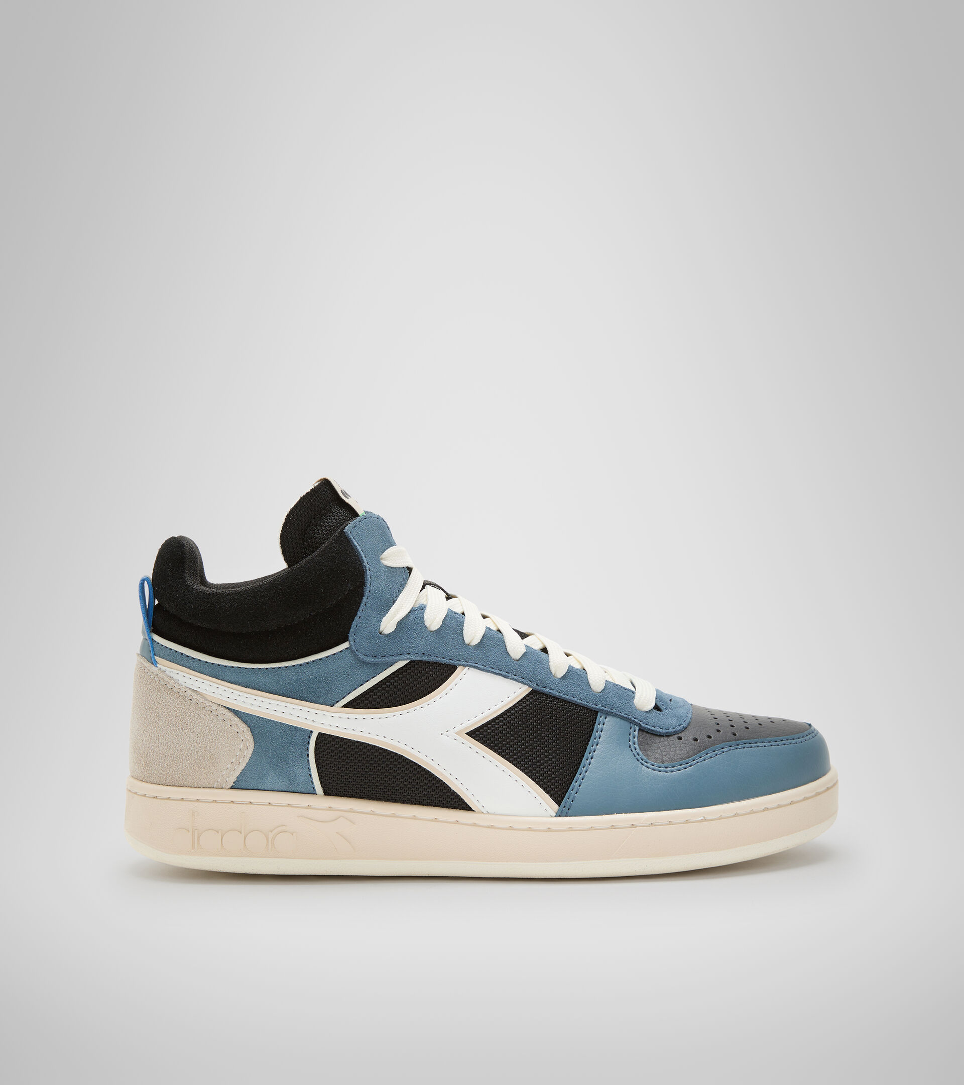 Sports shoes - Unisex MAGIC BASKET DEMI EARTH BLACK/BLUE MIRAGE - Diadora