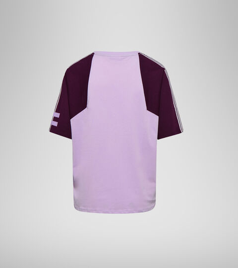 L. SS T-SHIRT BLKBAR, ORQUIDEA FLORE Camiseta - Mujer L. SS T-SHIRT BLKBAR ORQUIDEA FLORE - Diadora