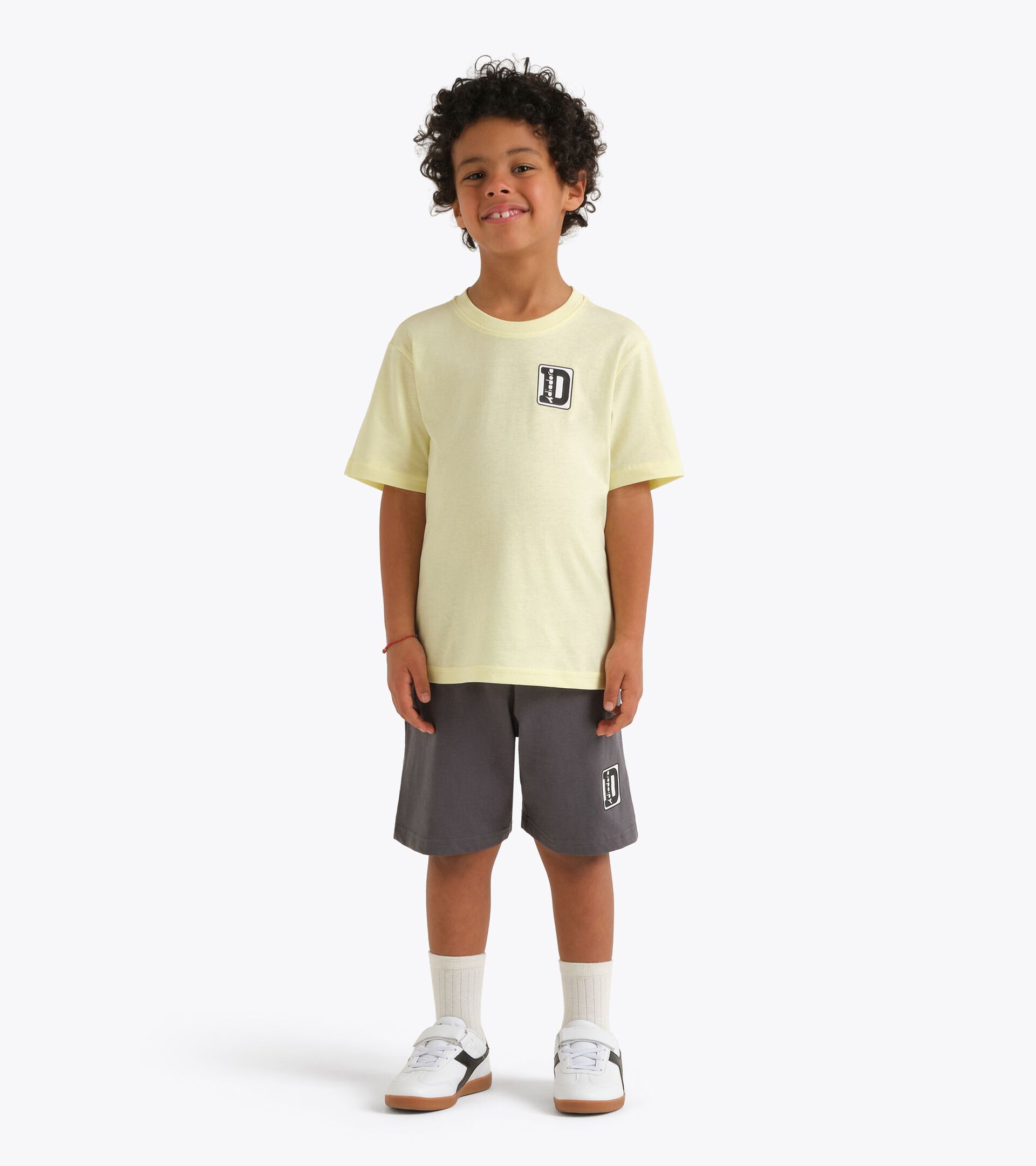 Sports set - T-shirt and shorts - Boys
 JB. SET ESS. SPORTS II SS WAX YELLOW - Diadora