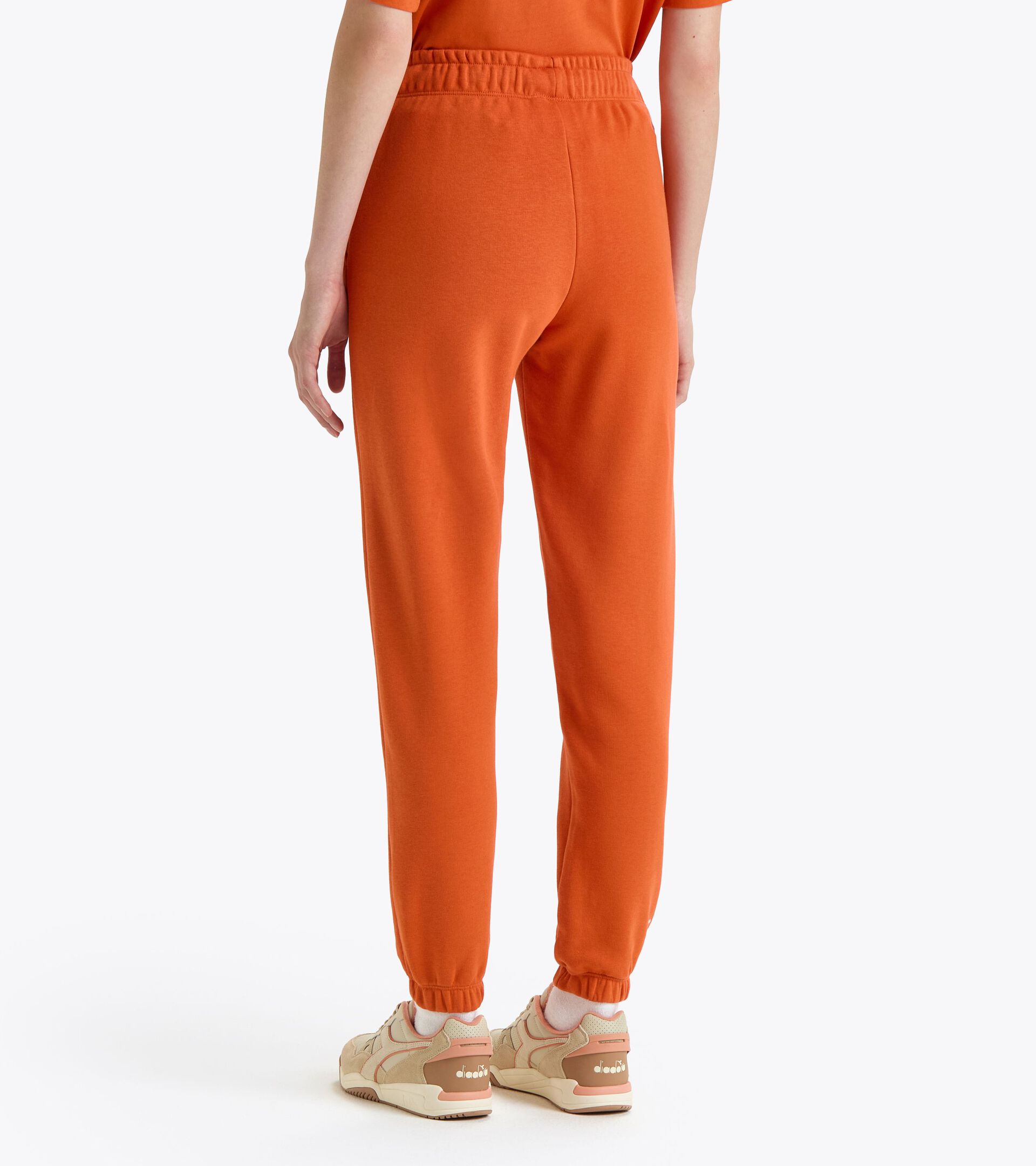 Sweatpants - Gender Neutral PANTS ATHL. LOGO PUREED PUMPKIN - Diadora
