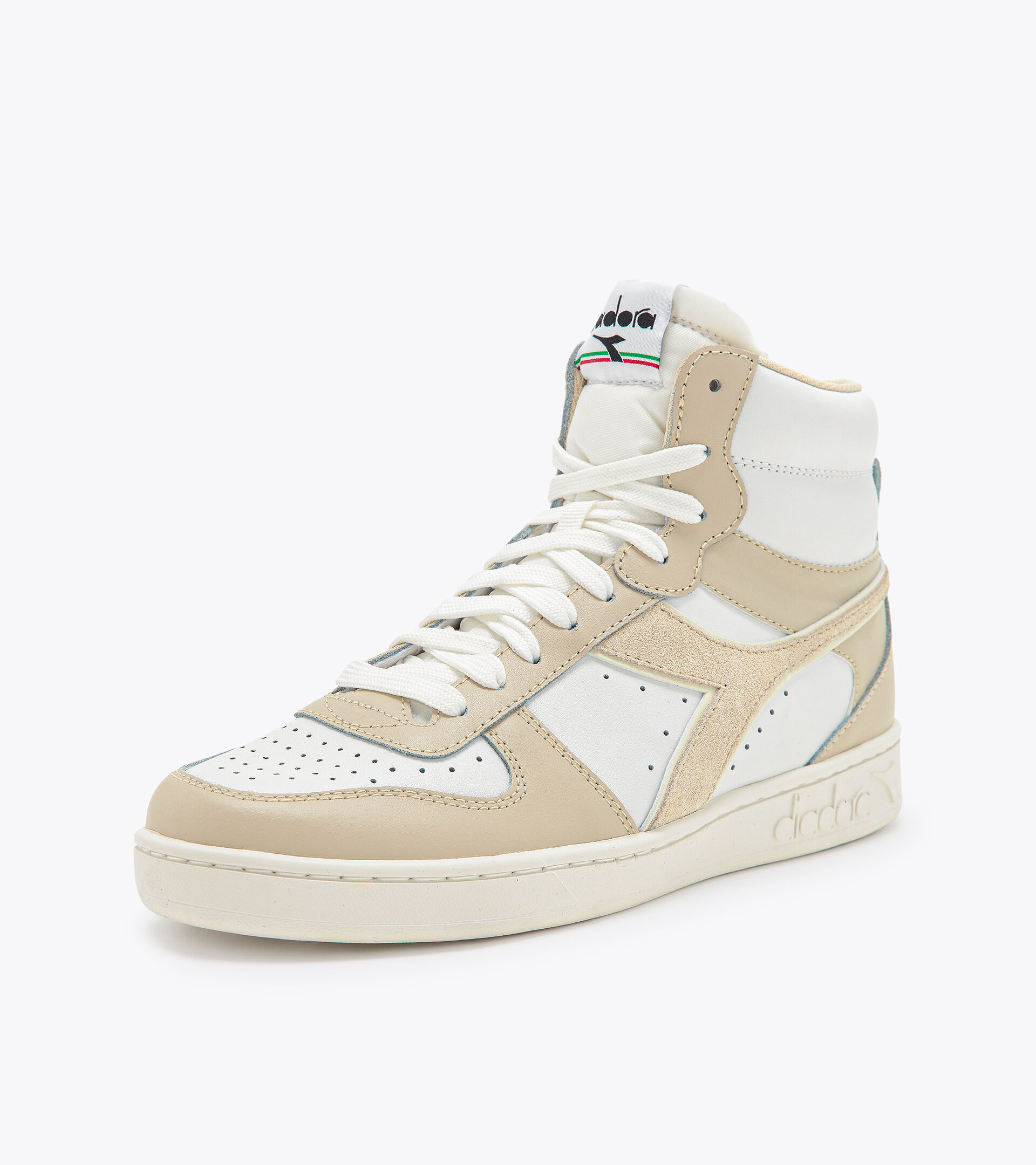 Zapatillas deportivas - Mujer MAGIC BASKET MID LEATHER WN BIANCO/BEIGE BETULLA - Diadora