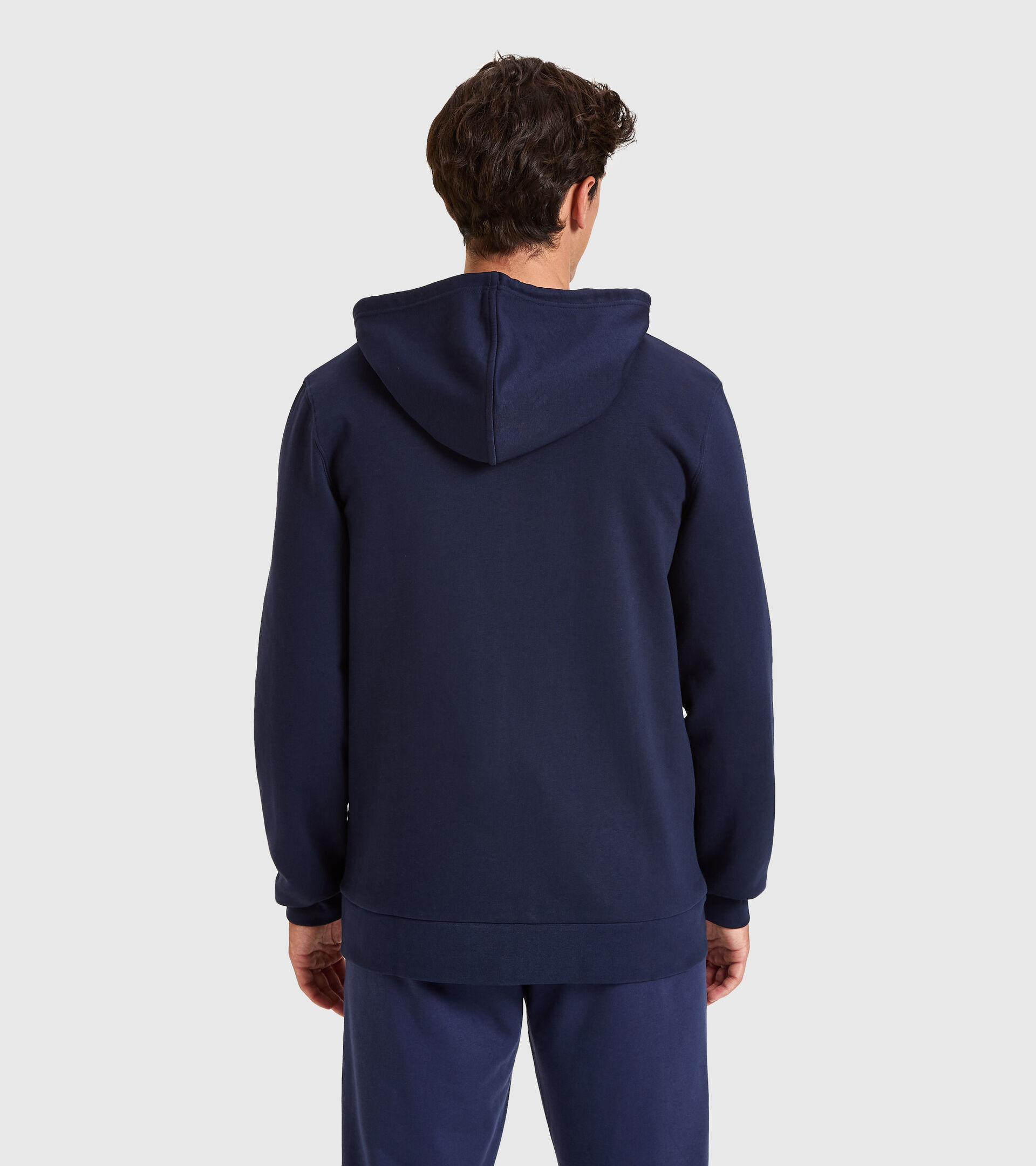 Hooded sweatshirt - Men HOODIE FZ CORE CLASSIC NAVY - Diadora