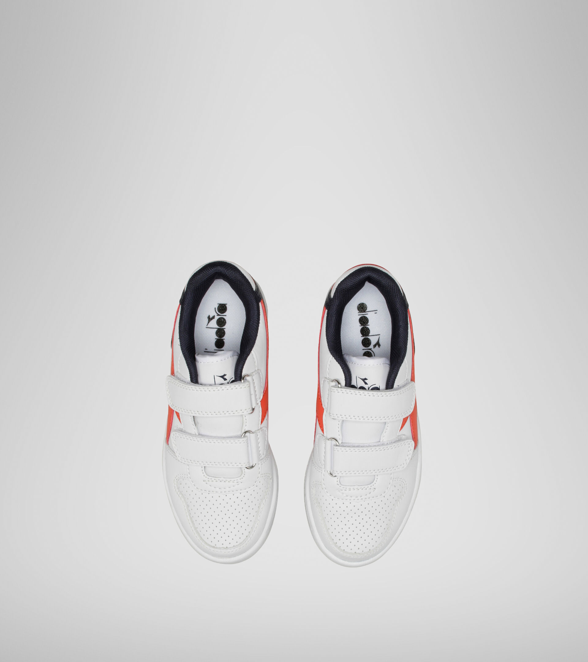 Footwear Sport BAMBINO PLAYGROUND PS BLANCO/ROJO FIESTA/LIRIO NEGRO Diadora